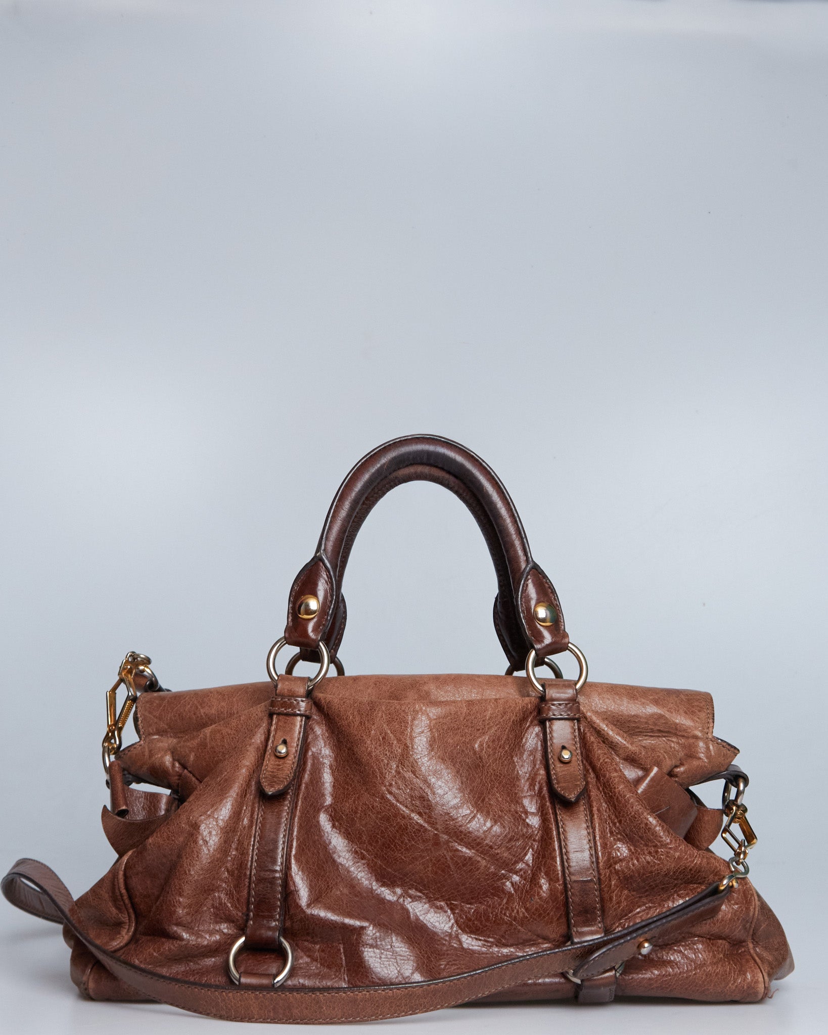 Miu Miu Vitello Lux Bow