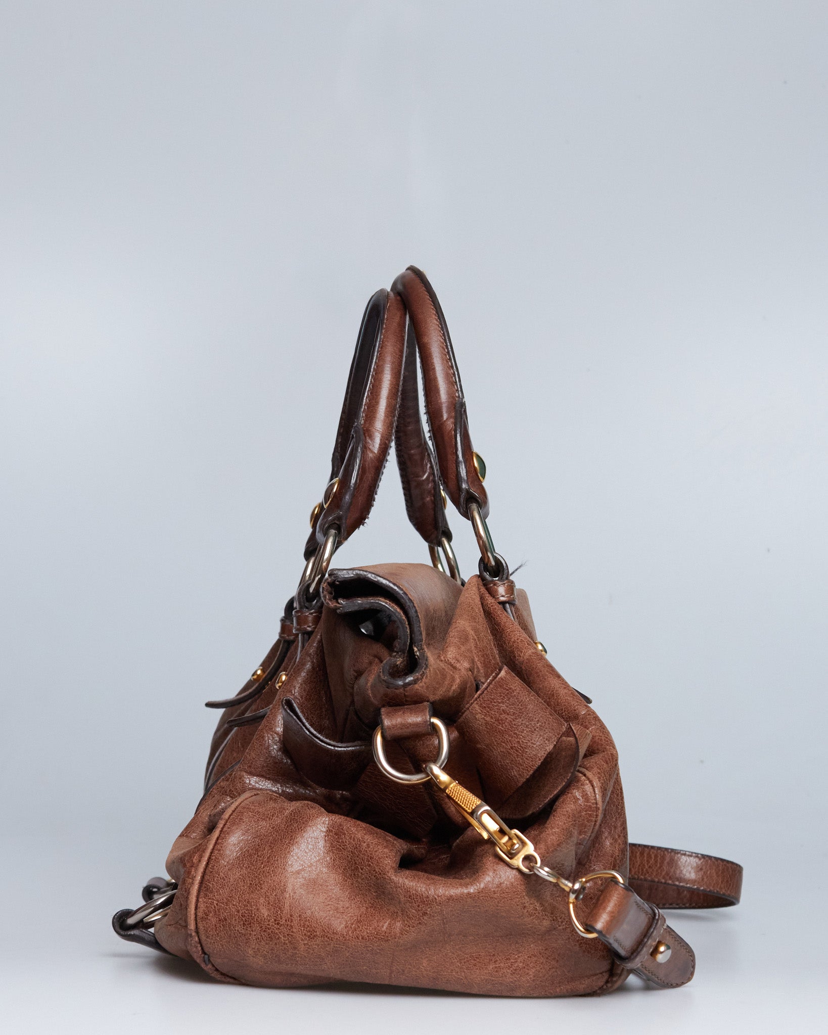 Miu Miu Vitello Lux Bow