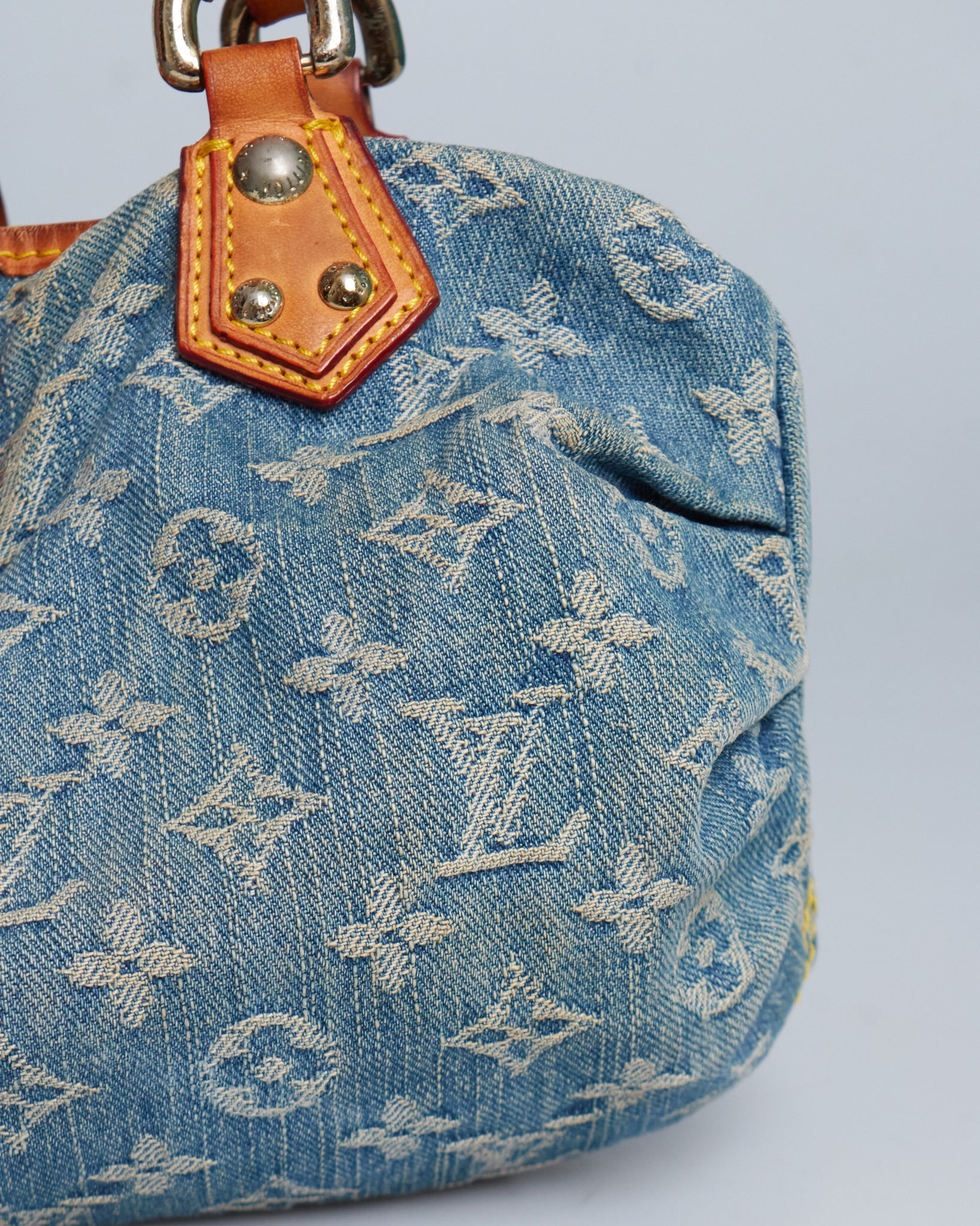 Louis Vuitton Denim Pleaty handbag