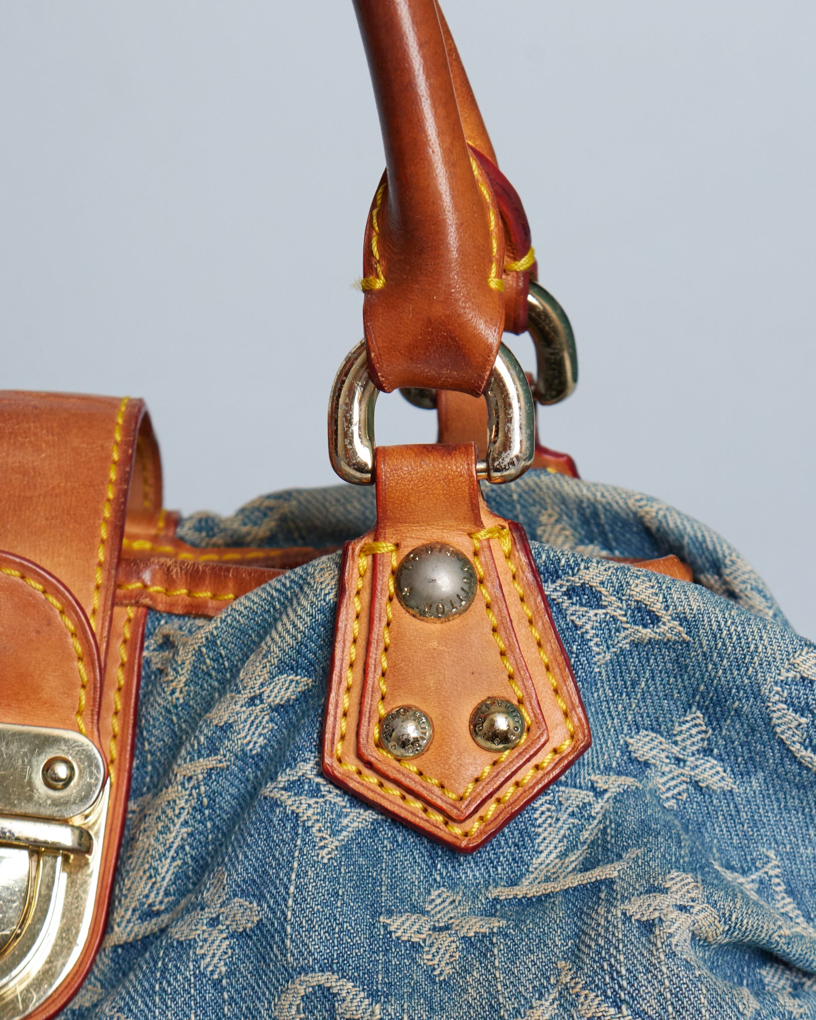 Louis Vuitton Denim Pleaty handbag