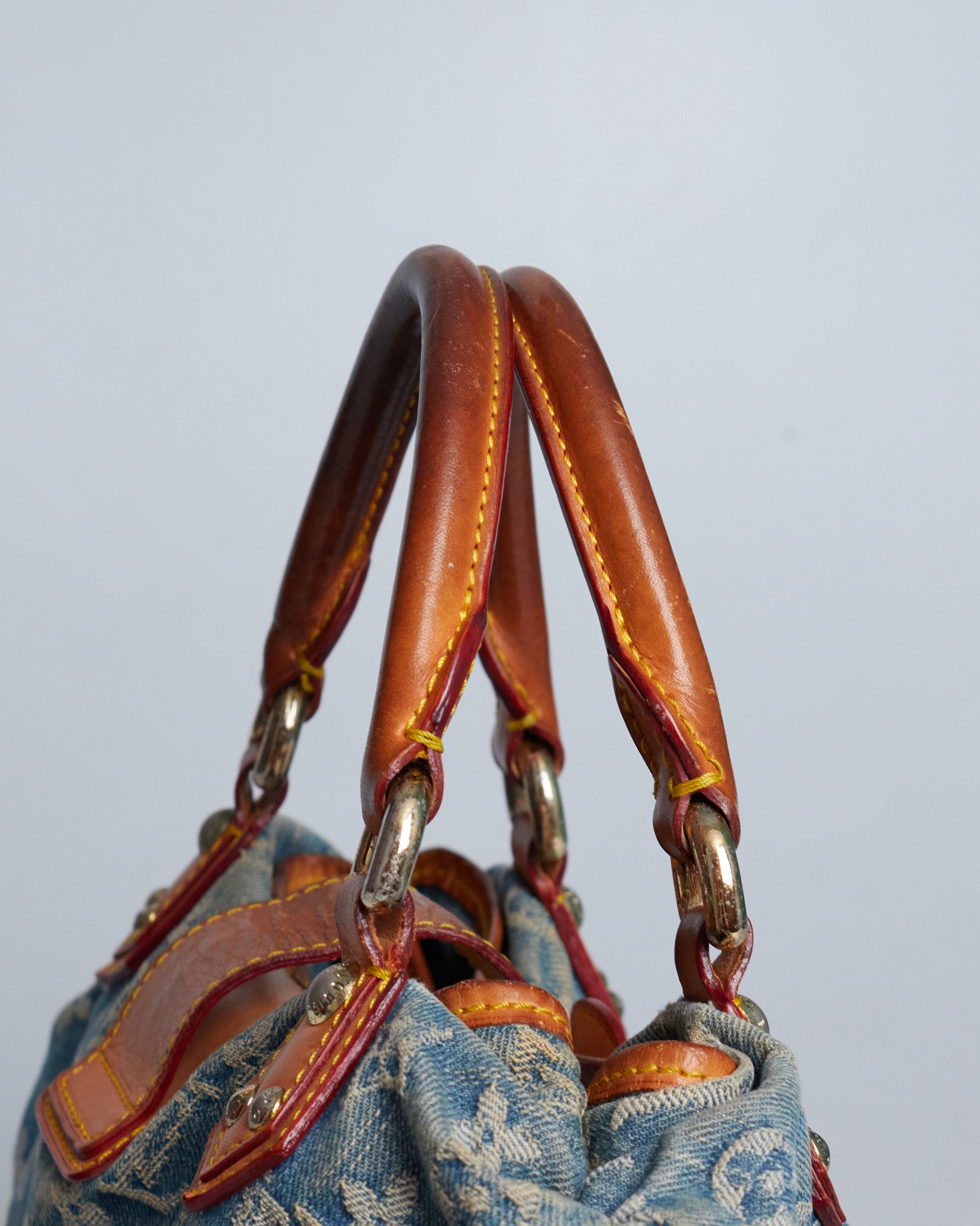 Louis Vuitton Denim Pleaty handbag