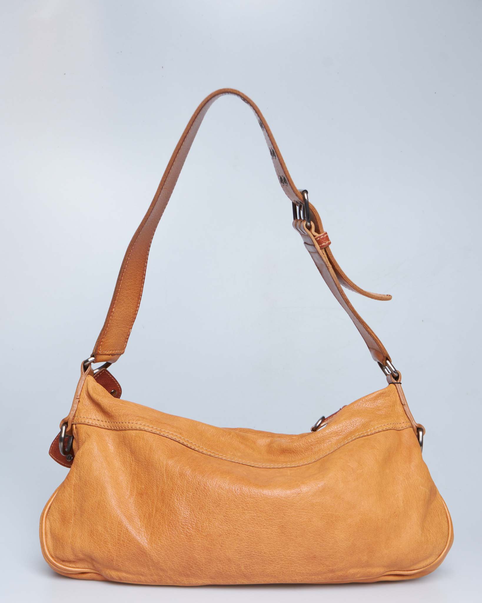 Miu Miu Floral Leather Shoulder Bag