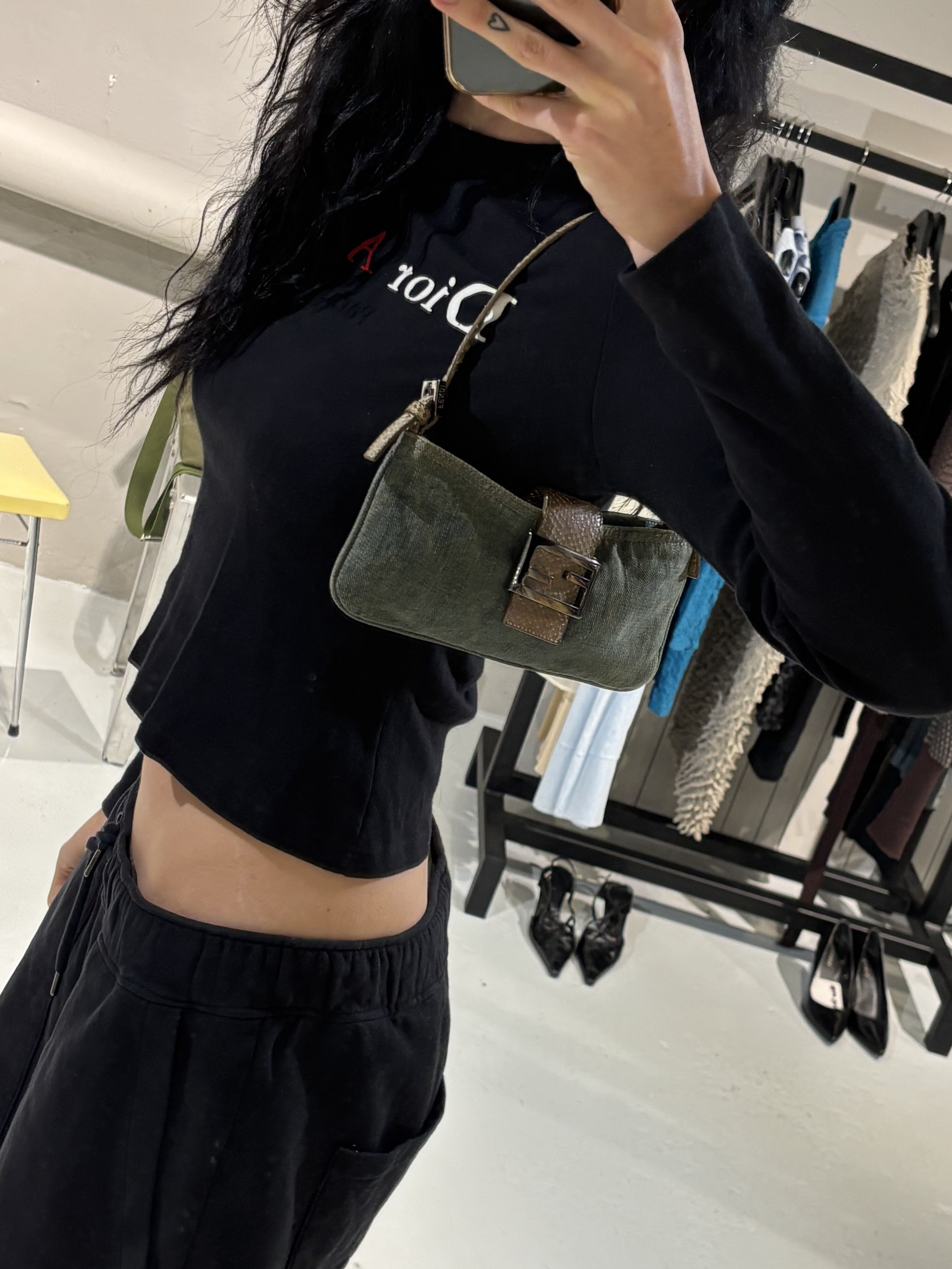 Fendi Baguette Denim