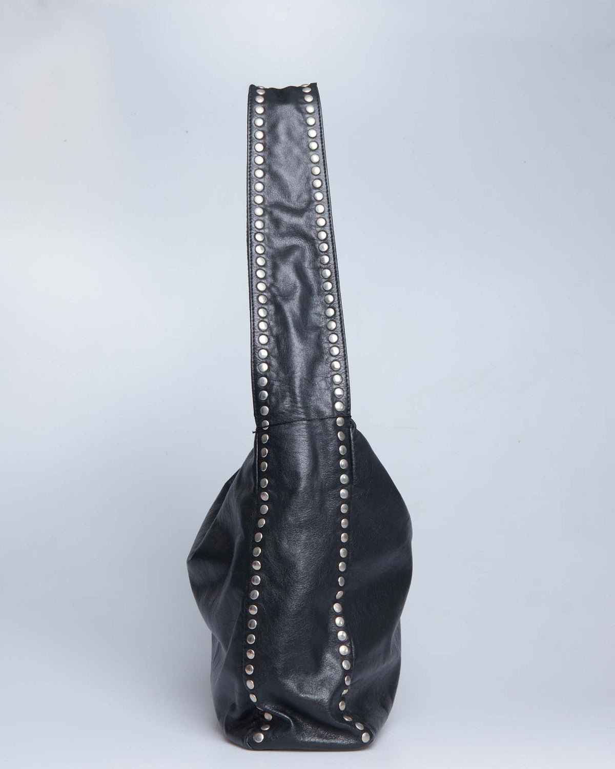 Miu Miu Studded Leather Hobo