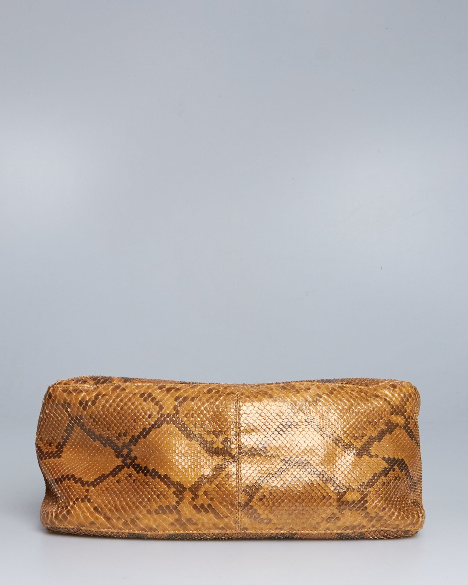 Fendi Mamma Baguette Python