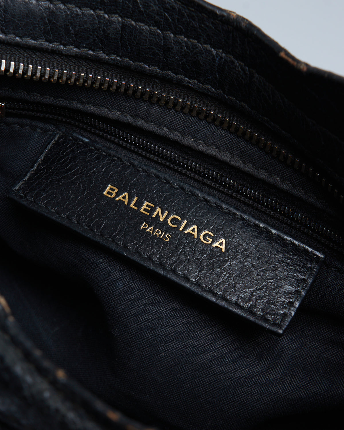 Balenciaga Perforated Mini City bag