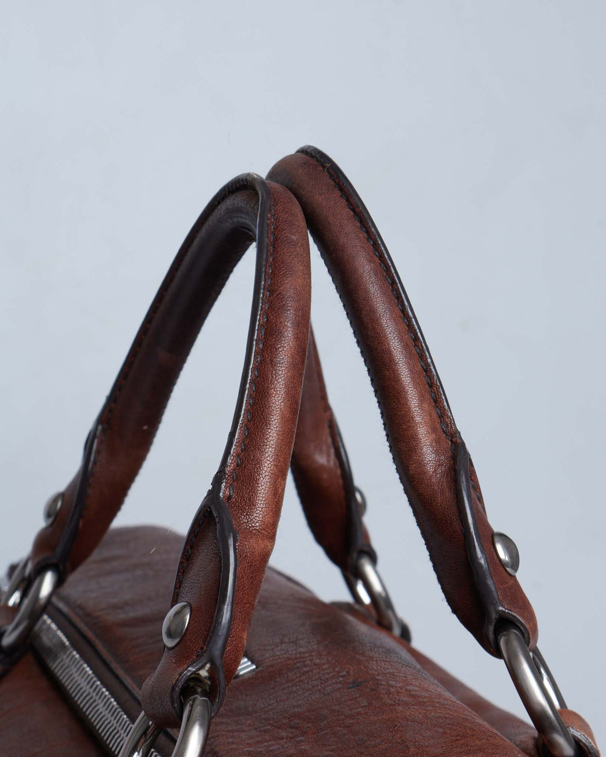 Miu Miu Vitello Lux Bow Weekender