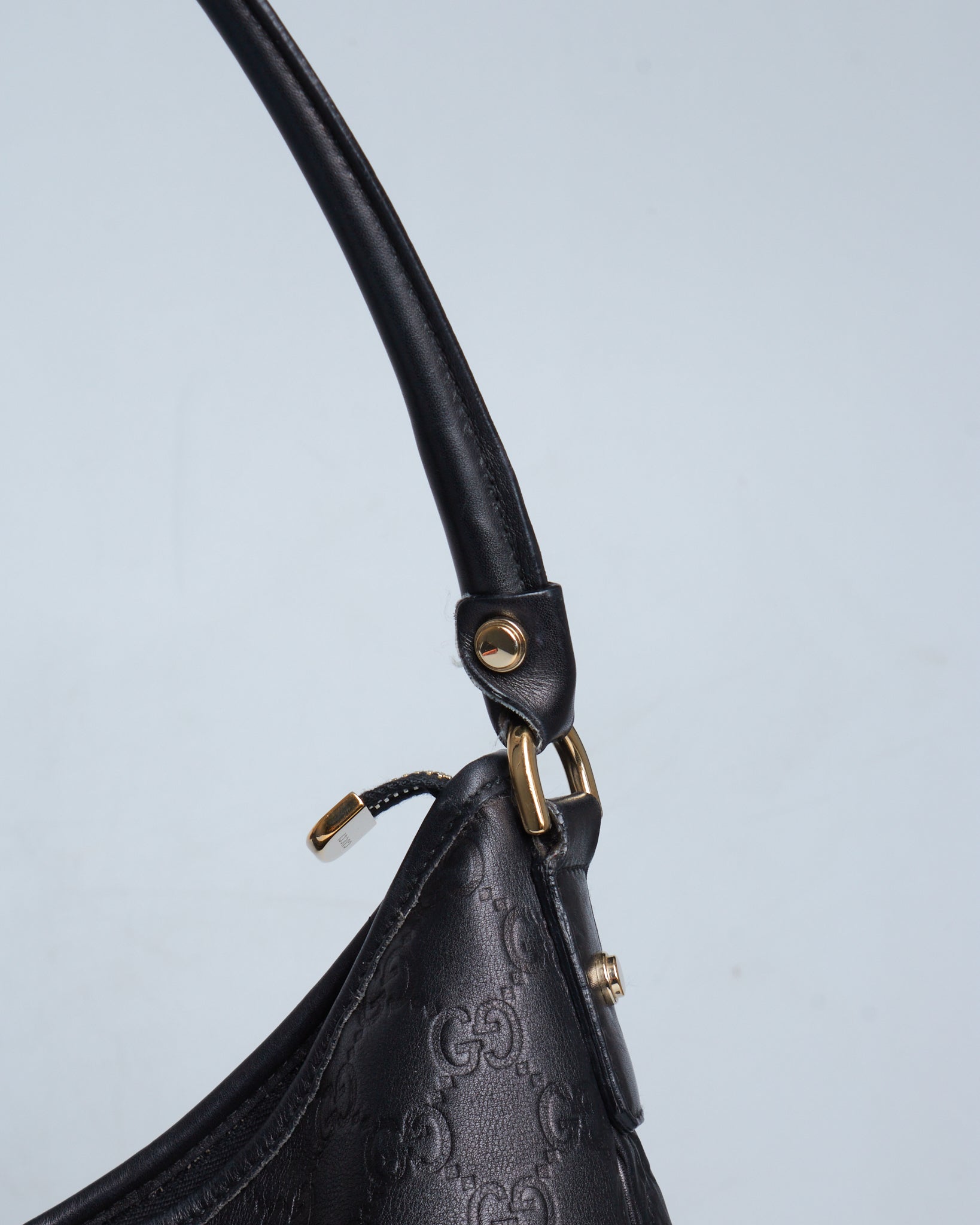 Gucci Guccissima Abbey D-ring Hobo