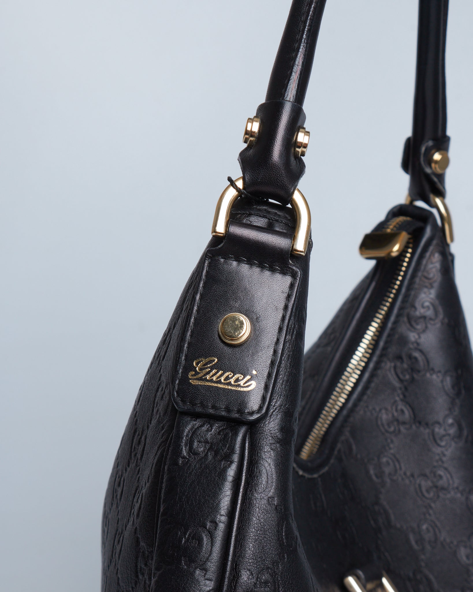 Gucci Guccissima Abbey D-ring Hobo