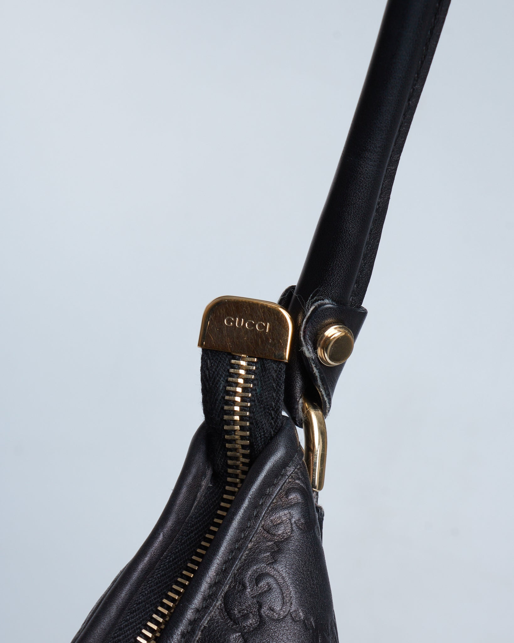 Gucci Guccissima Abbey D-ring Hobo