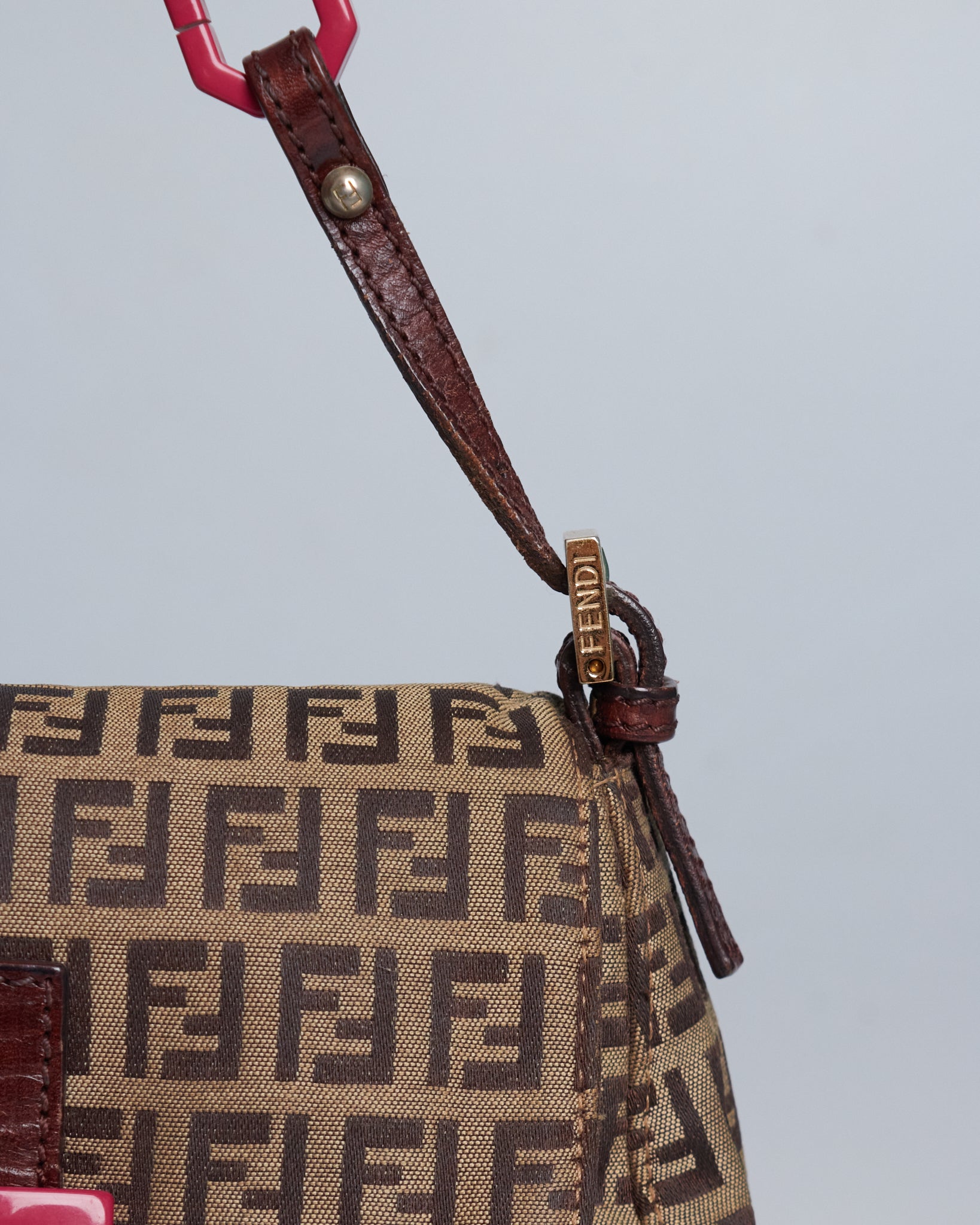 Fendi Zucca Mini Baguette