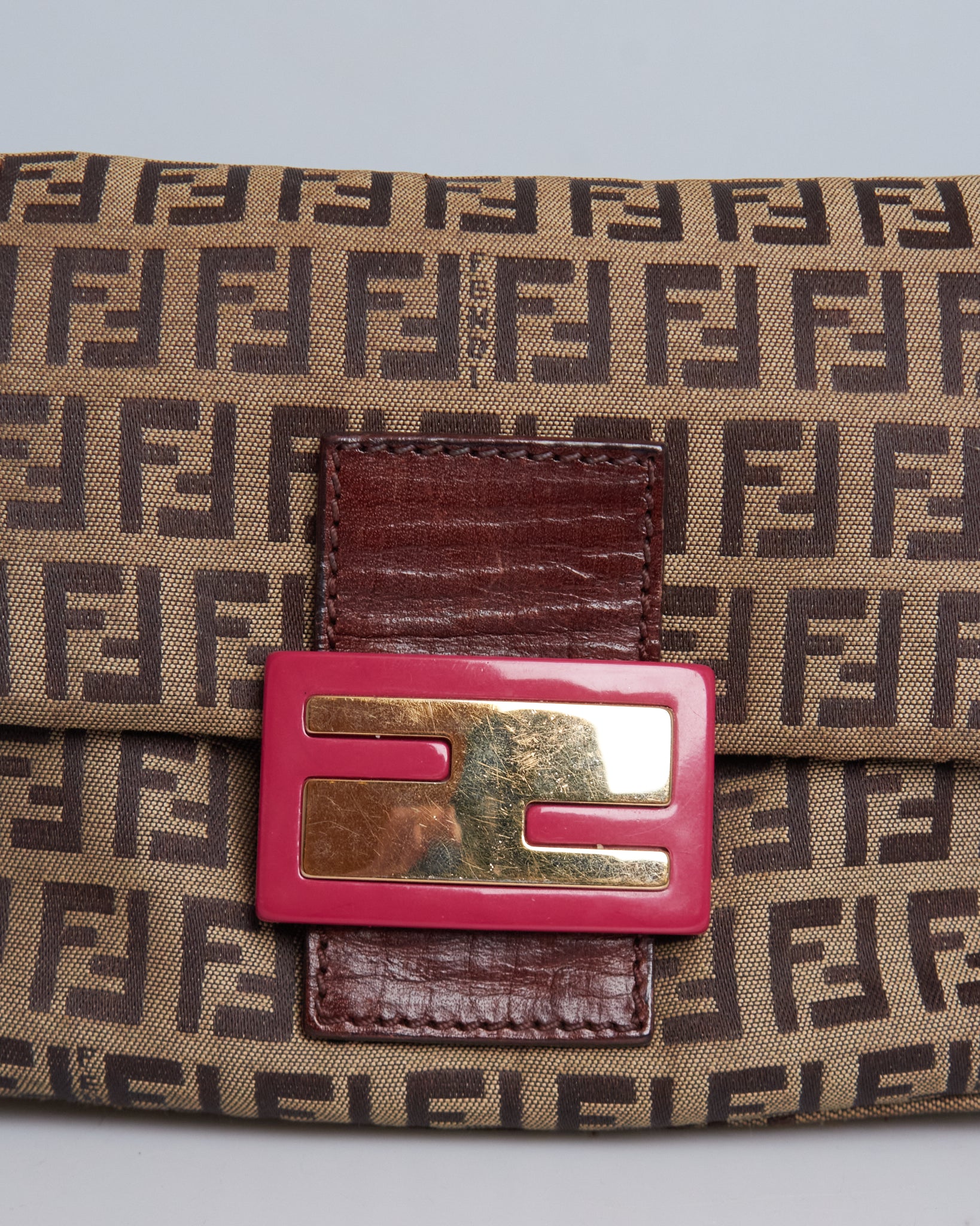 Fendi Zucca Mini Baguette
