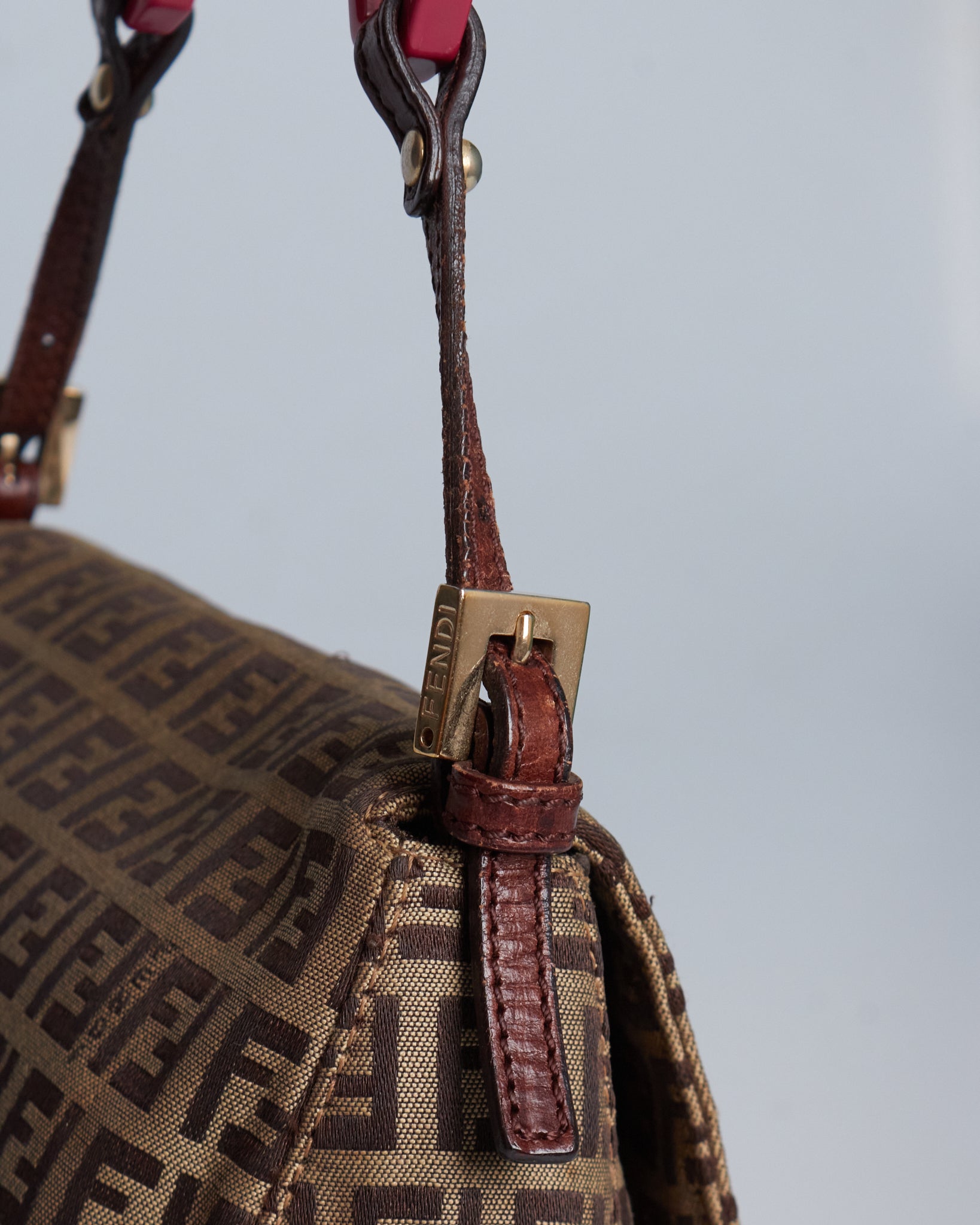 Fendi Zucca Mini Baguette