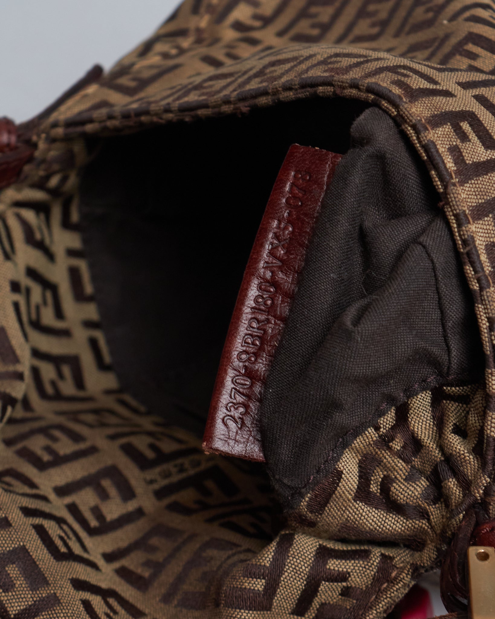 Fendi Zucca Mini Baguette