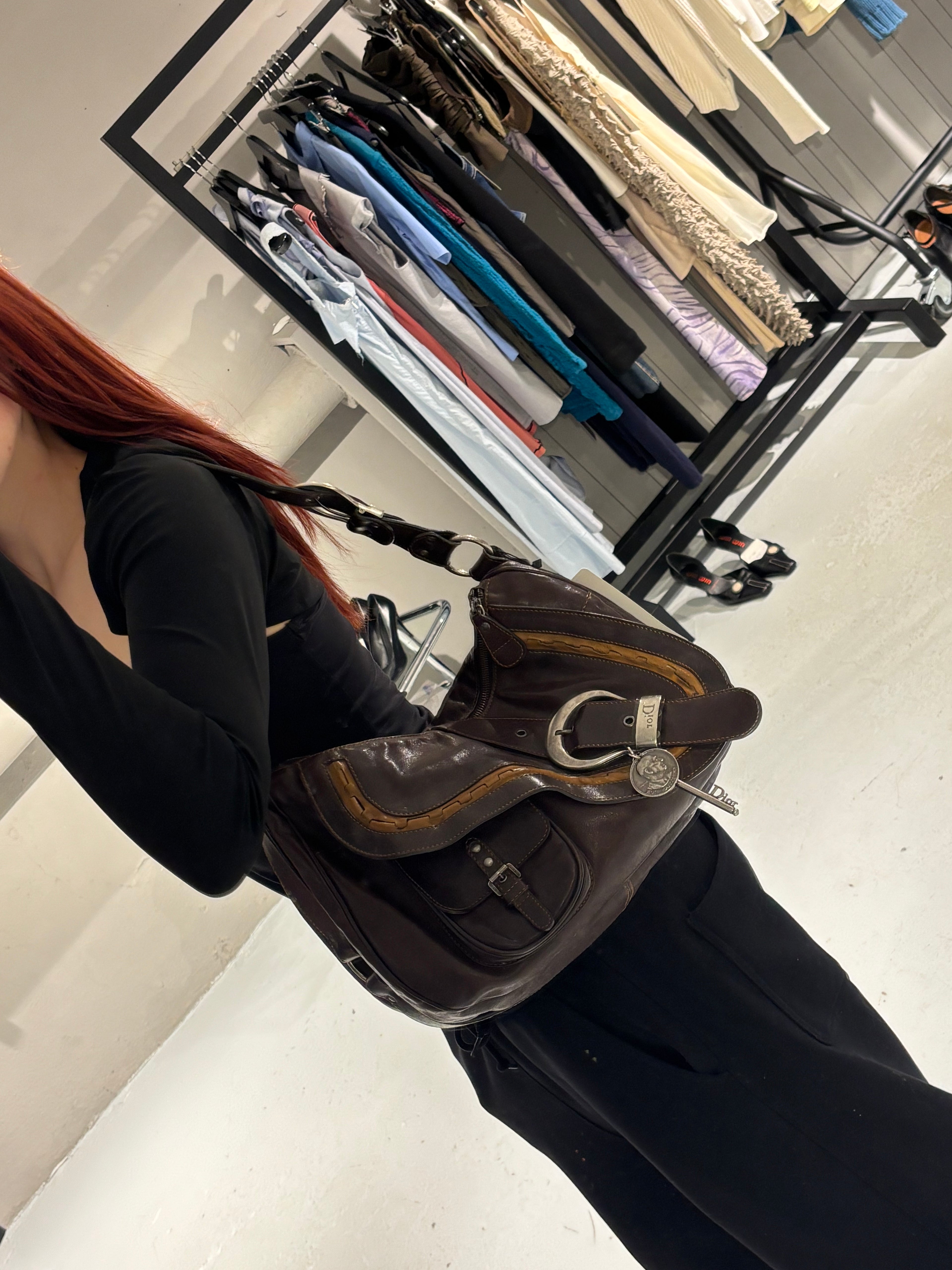 Dior Saddle Gaucho Bag