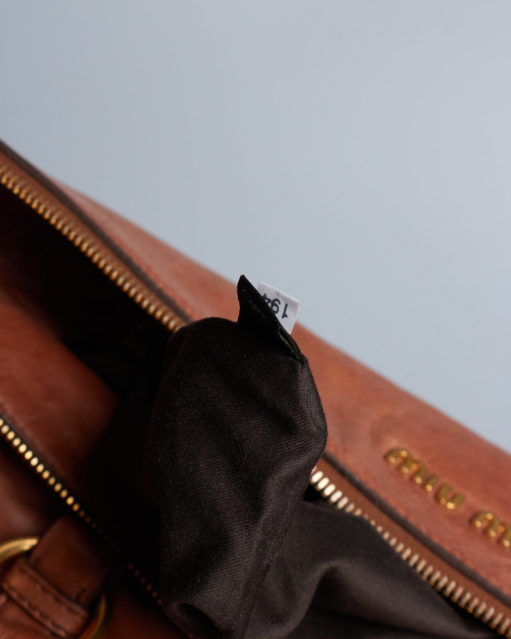 Miu Miu Vitello Lux Bow