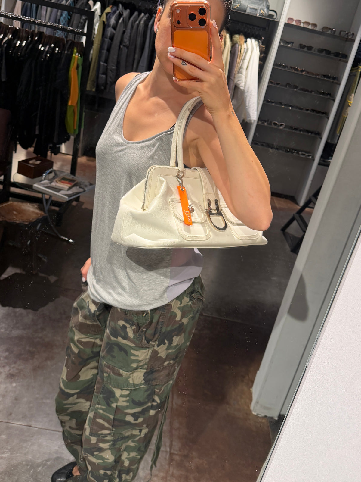 Christian Dior Flight Line Handbag