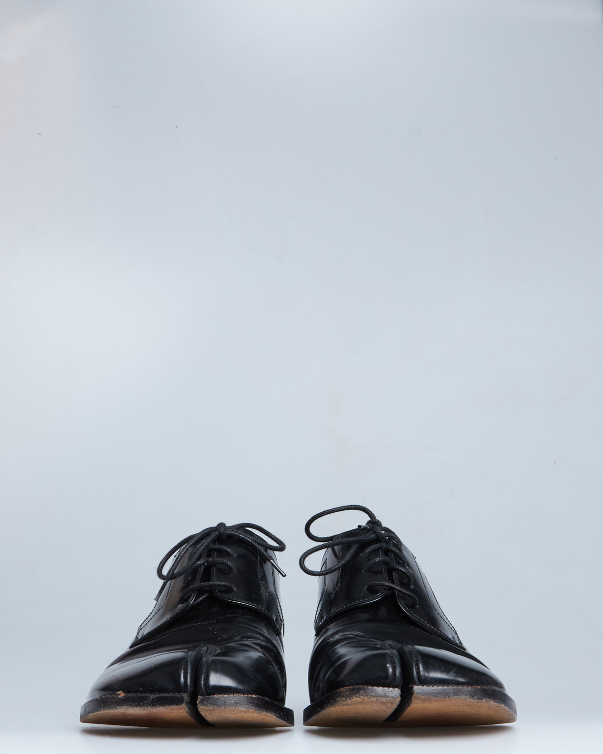 Maison Margiela Tabi leather Derby shoes