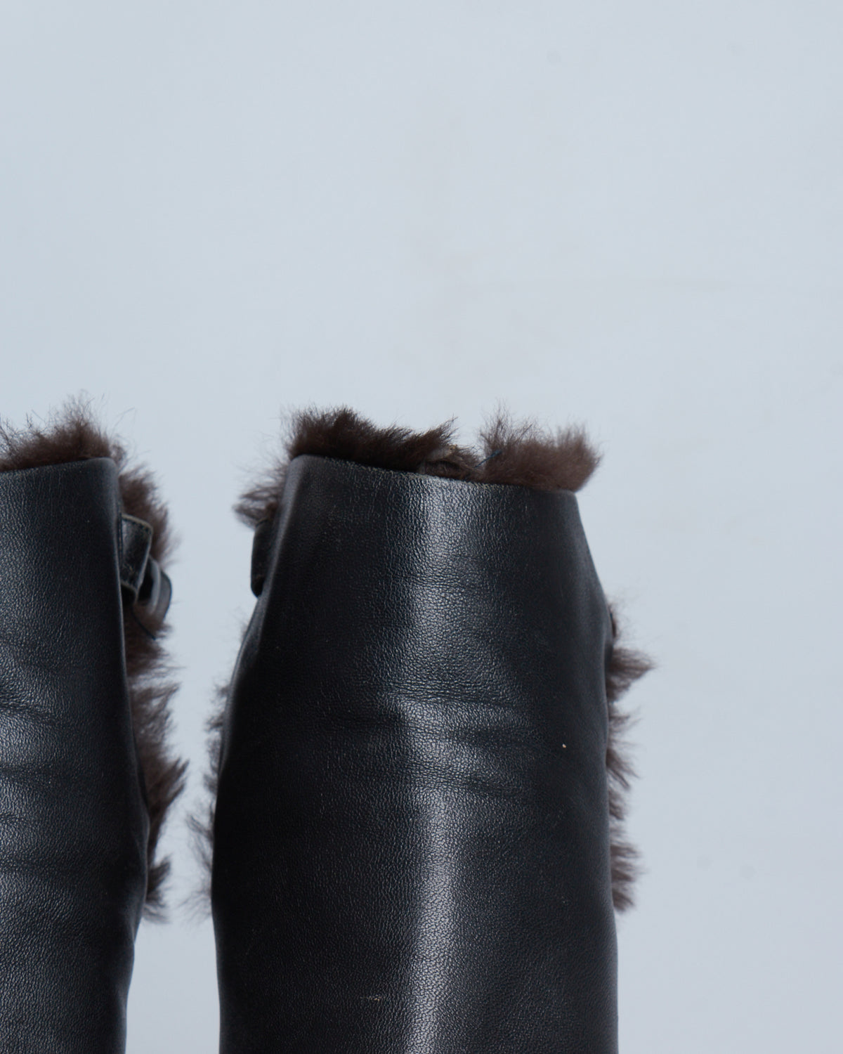 Jean Paul Gaultier furry stiletto heels