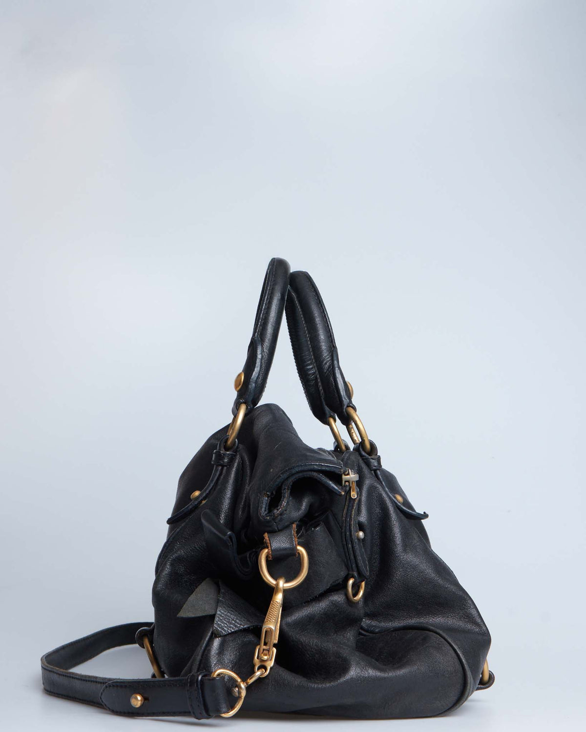 Miu Miu Vitello Lux Bow