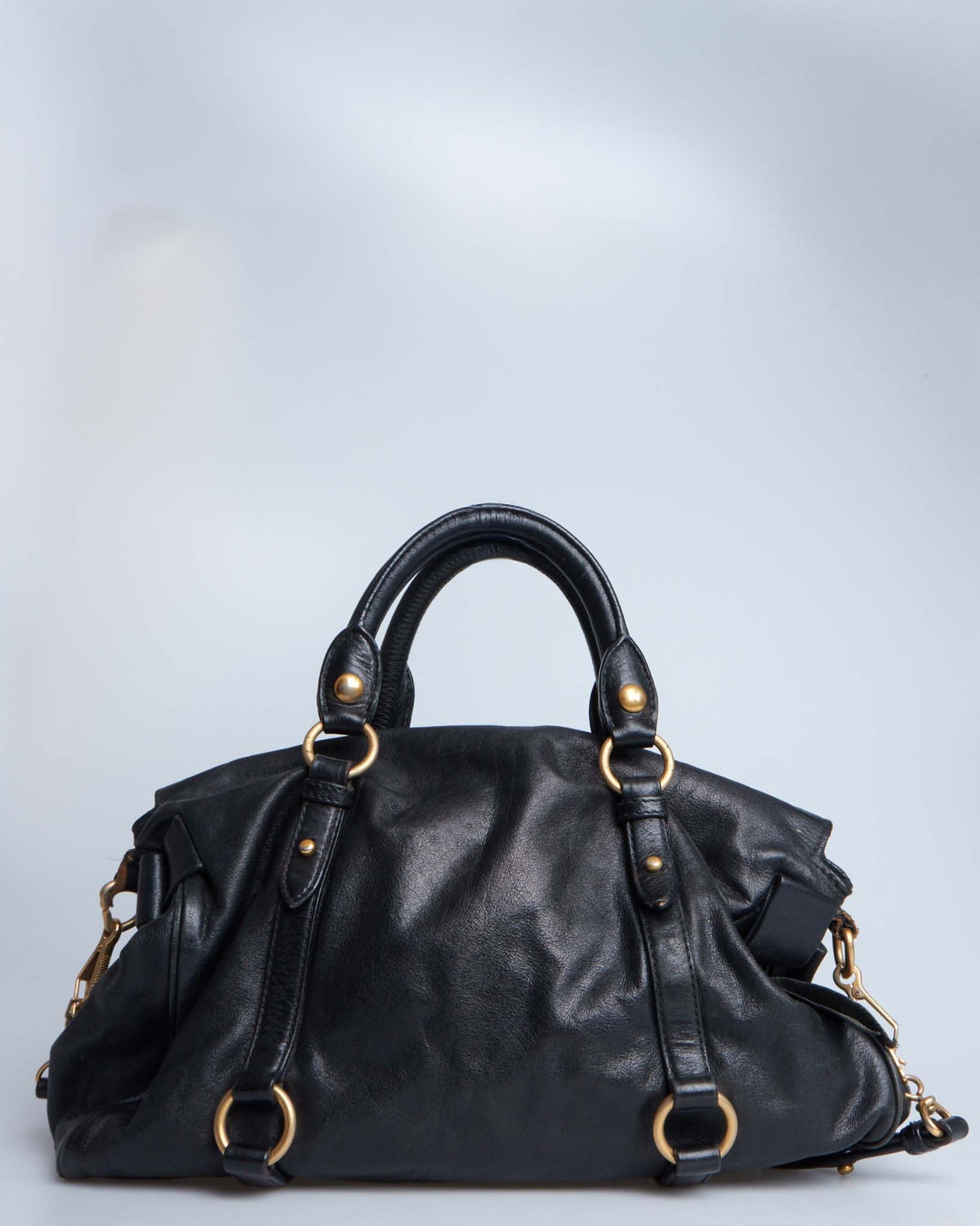 Miu Miu Vitello Lux Bow