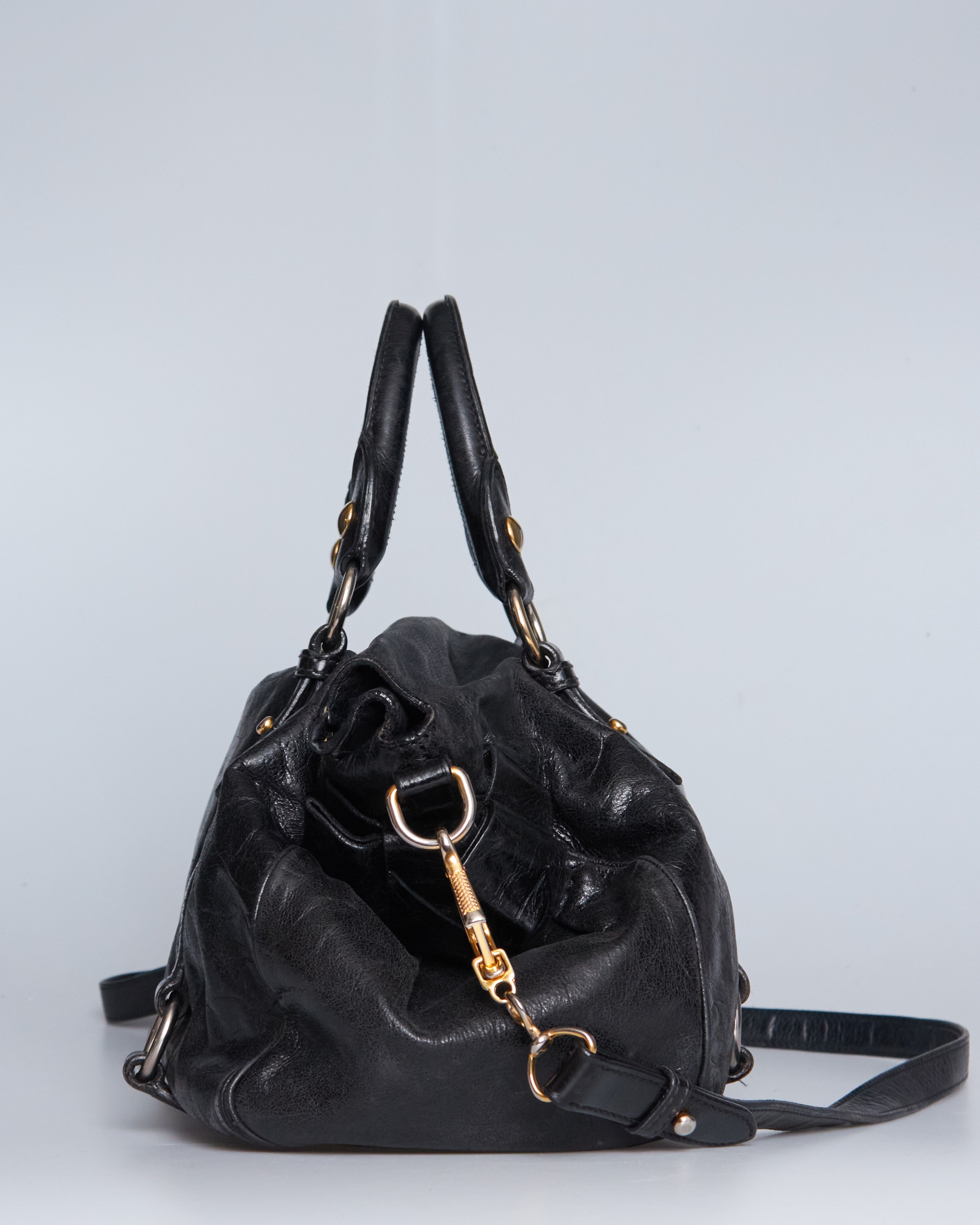 Miu Miu Vitello Lux Bow