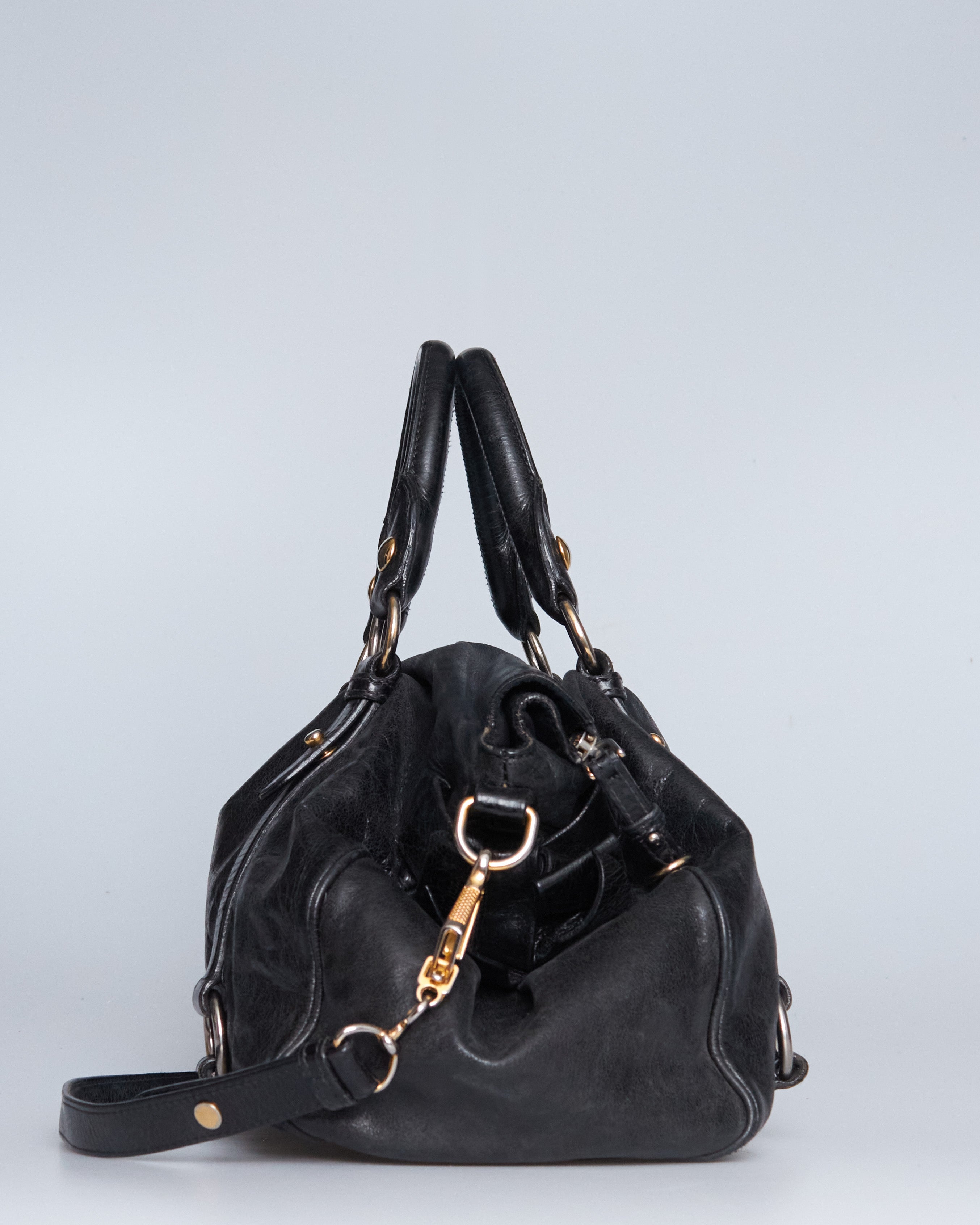 Miu Miu Vitello Lux Bow