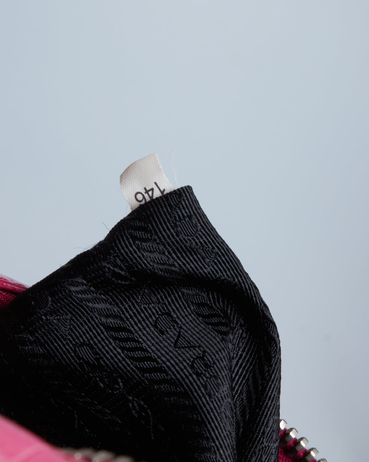 Prada St. Crocco Lucido Bauletto Bag
