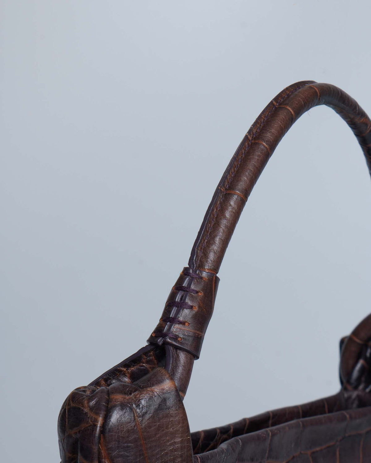 Prada Crocco Bauletto Bag
