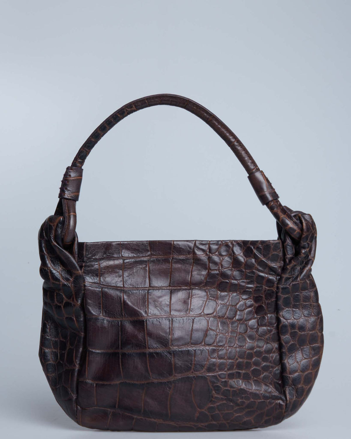 Prada Crocco Bauletto Bag