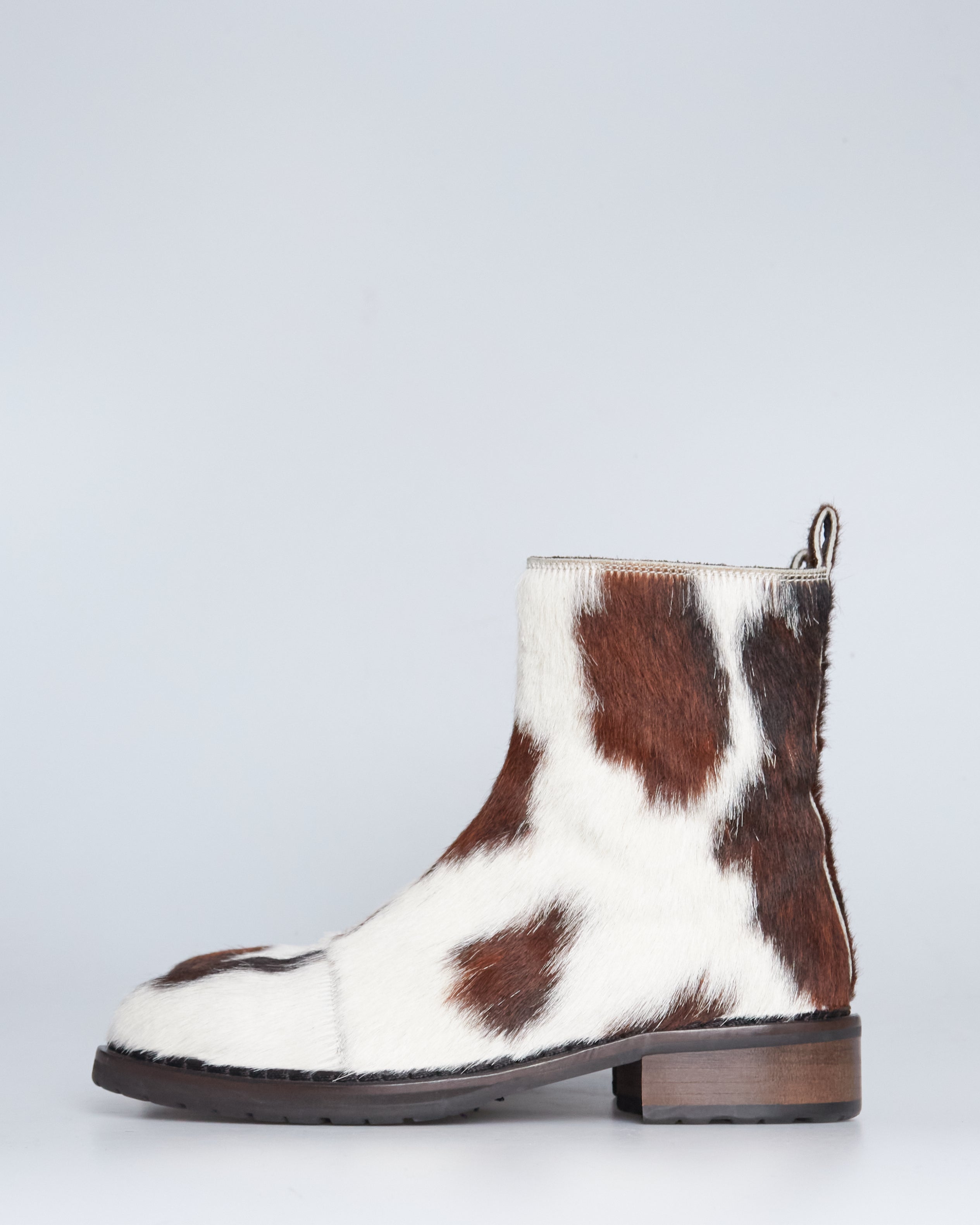 Ann Demeulemeester pony hair boots