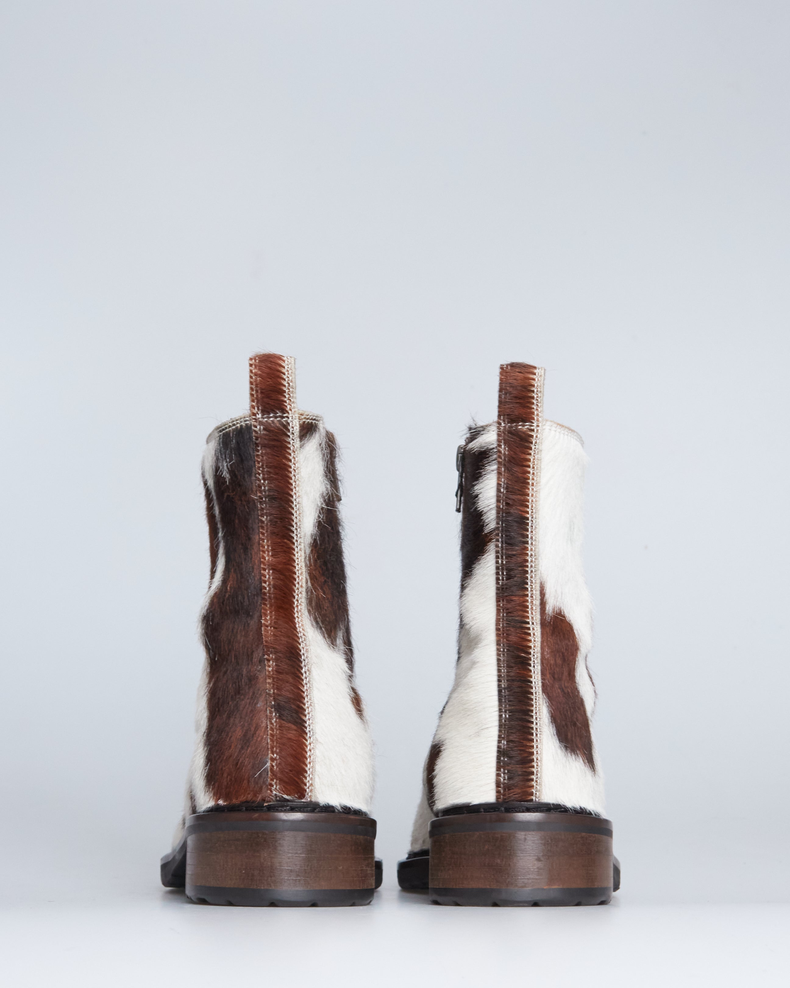 Ann Demeulemeester pony hair boots