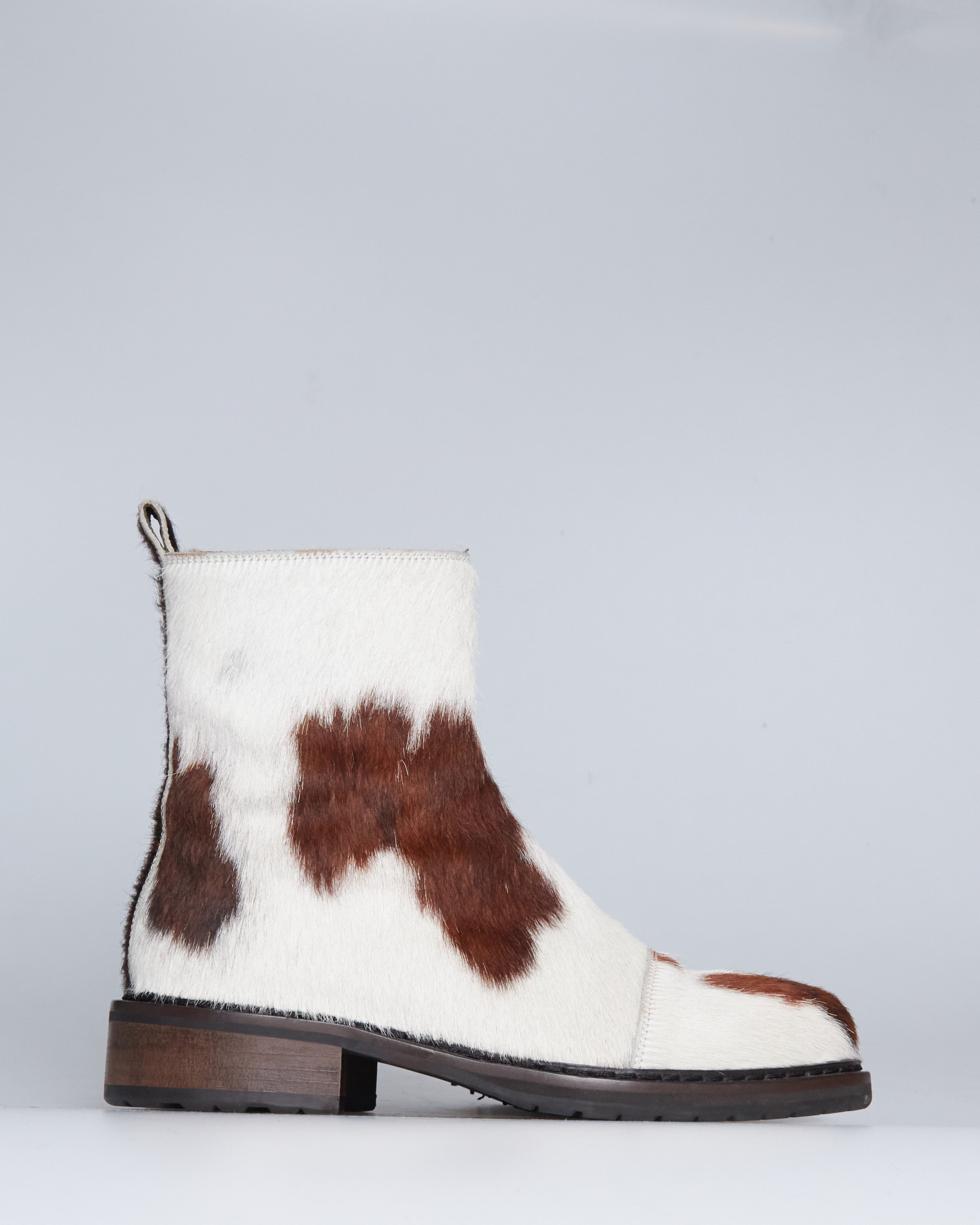 Ann Demeulemeester pony hair boots