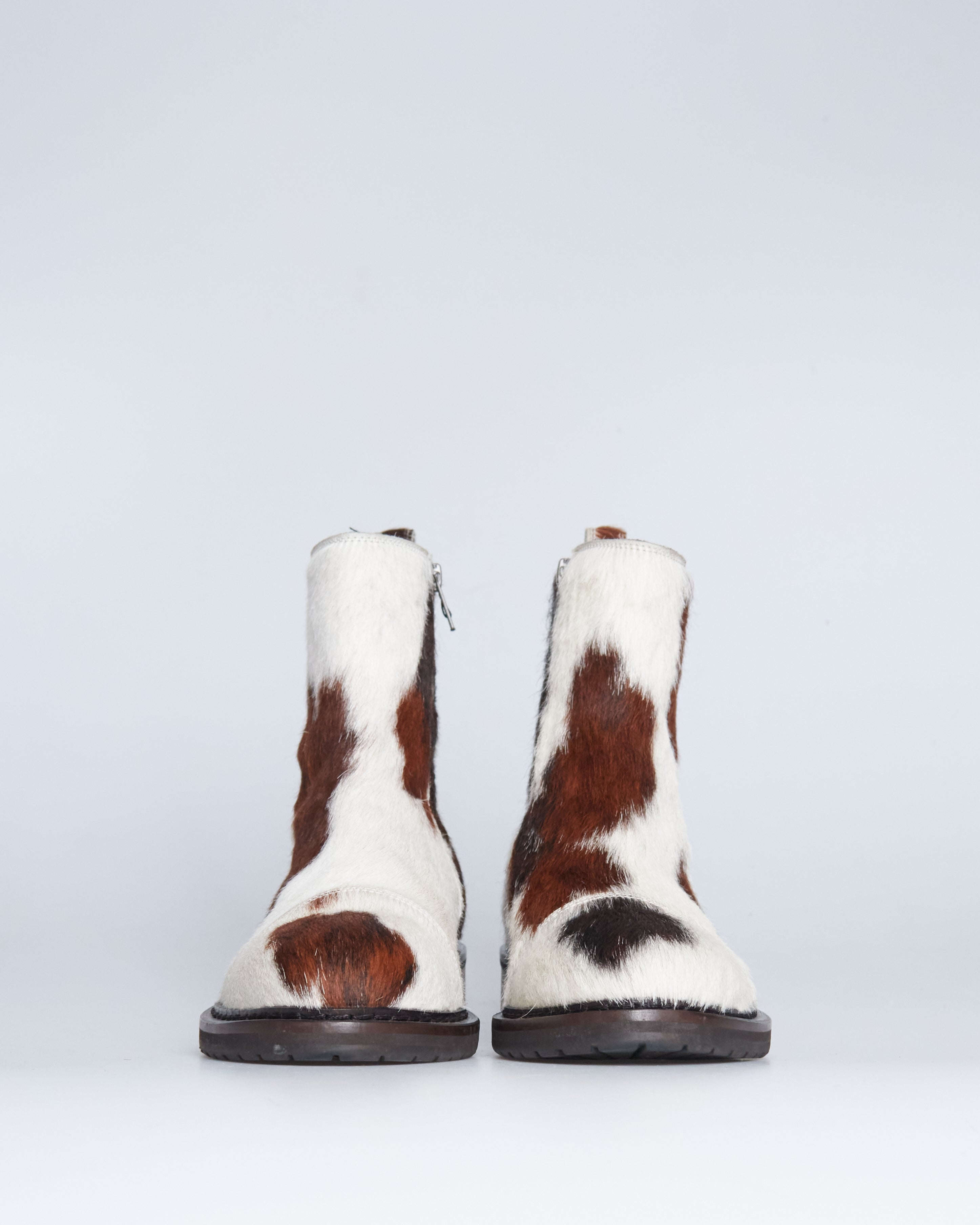 Ann Demeulemeester pony hair boots
