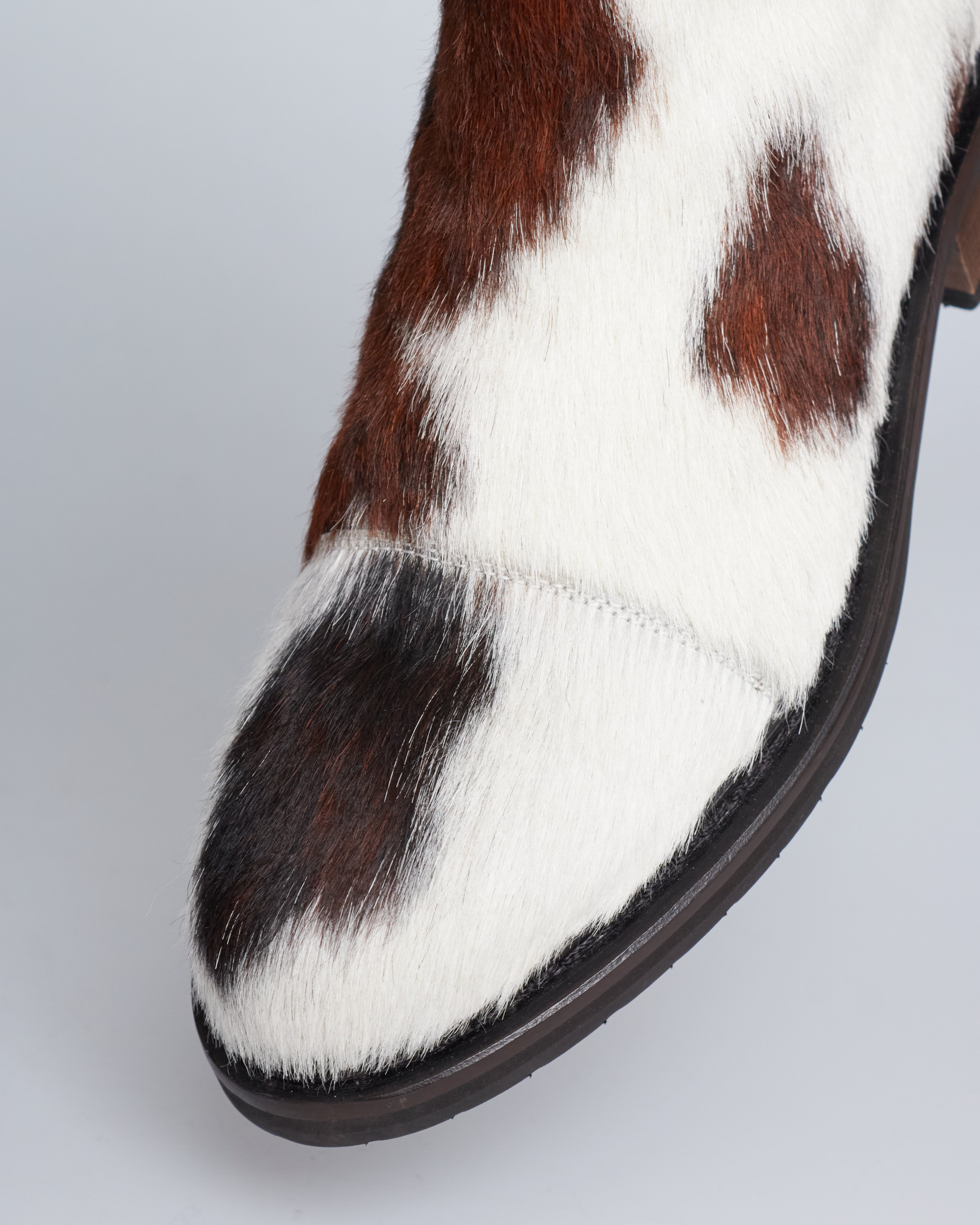 Ann Demeulemeester pony hair boots