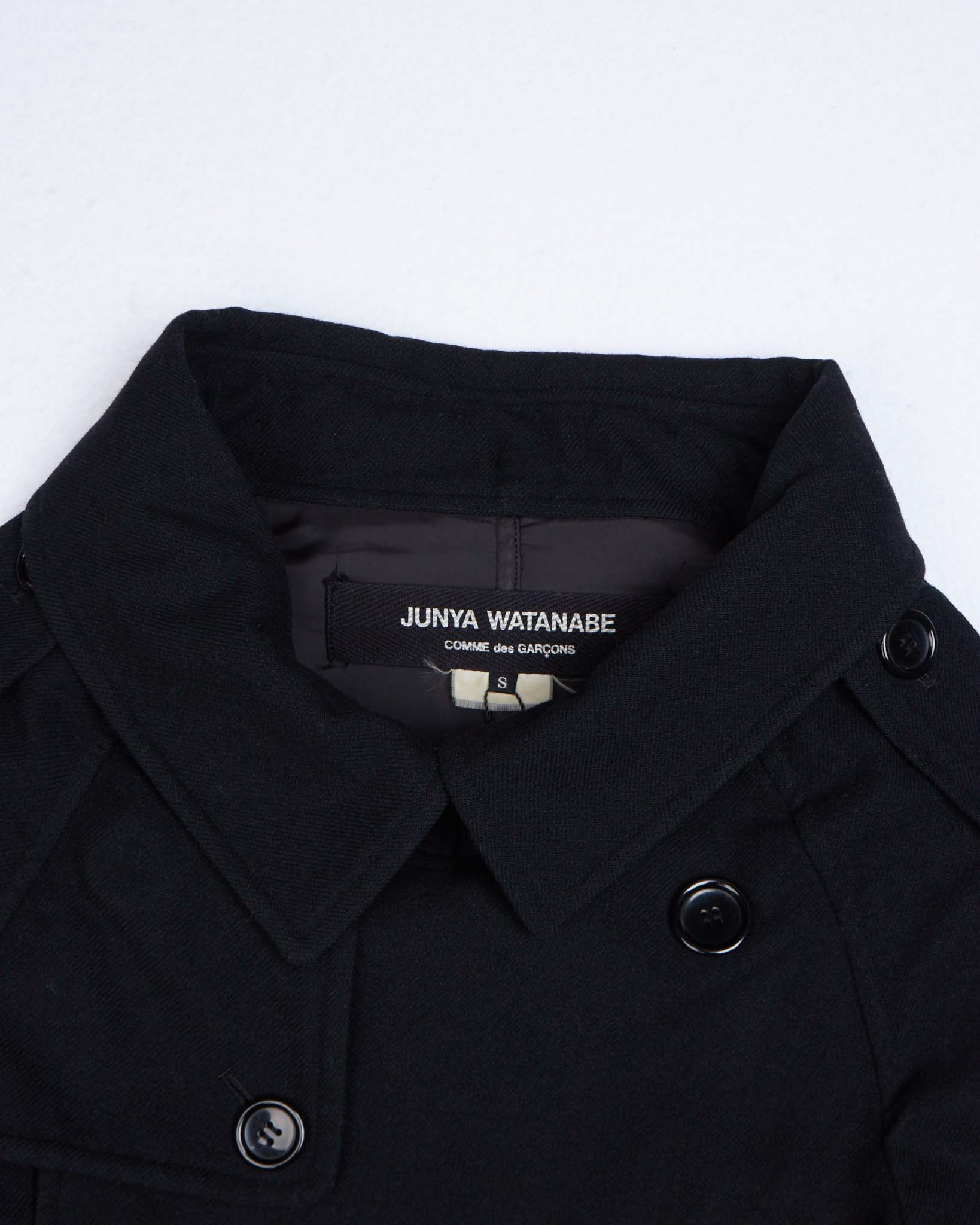 Junya Watanabe F/W 2005 Short Trench Wool Jacket