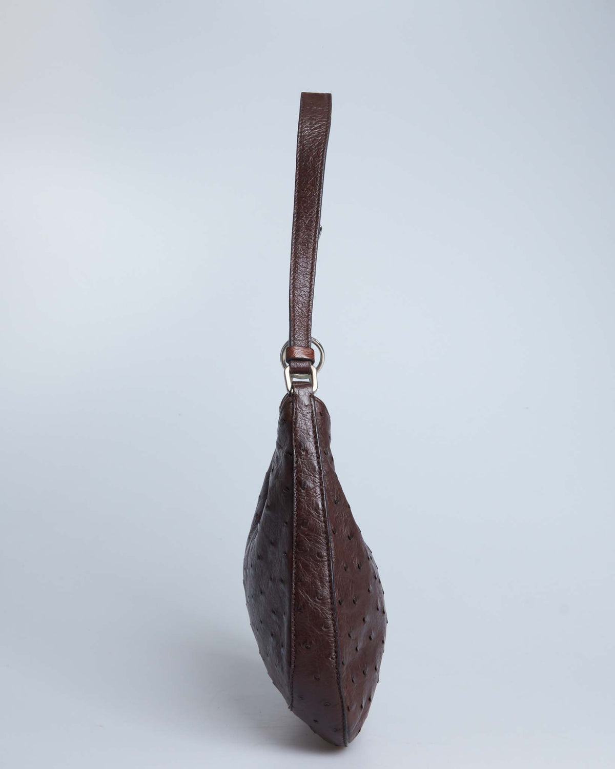 Prada Ostrich Hobo