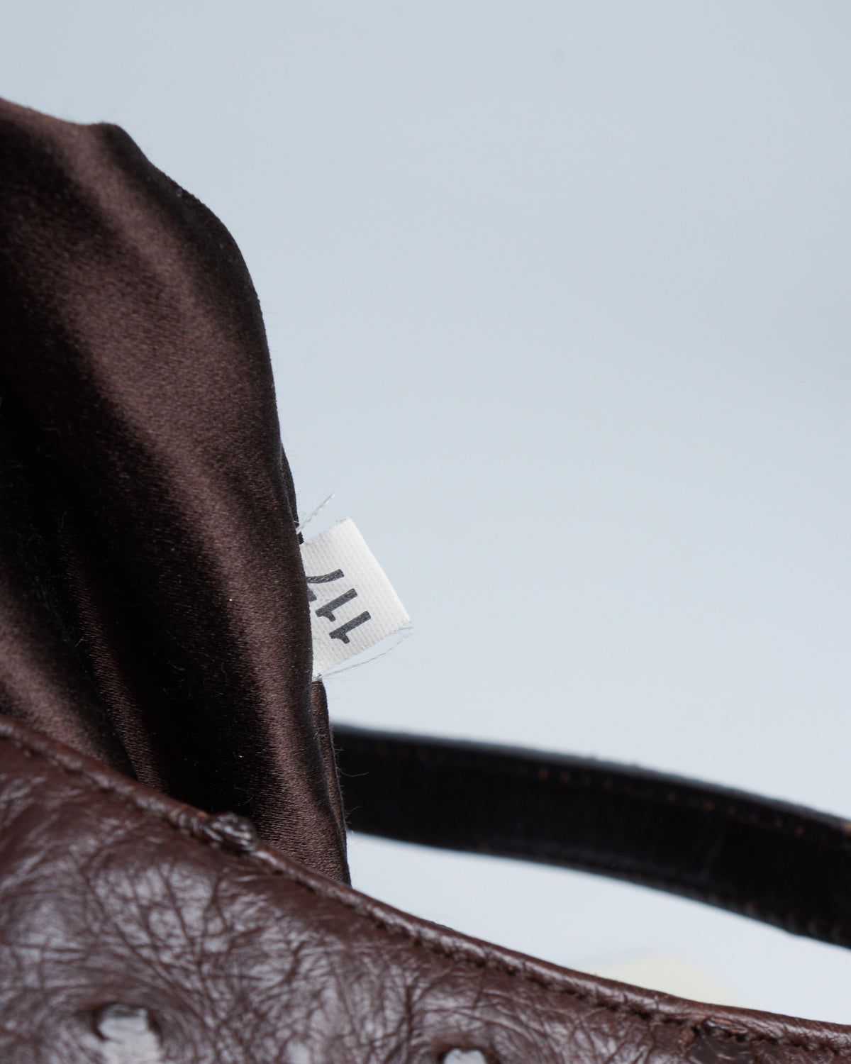 Prada Ostrich Hobo