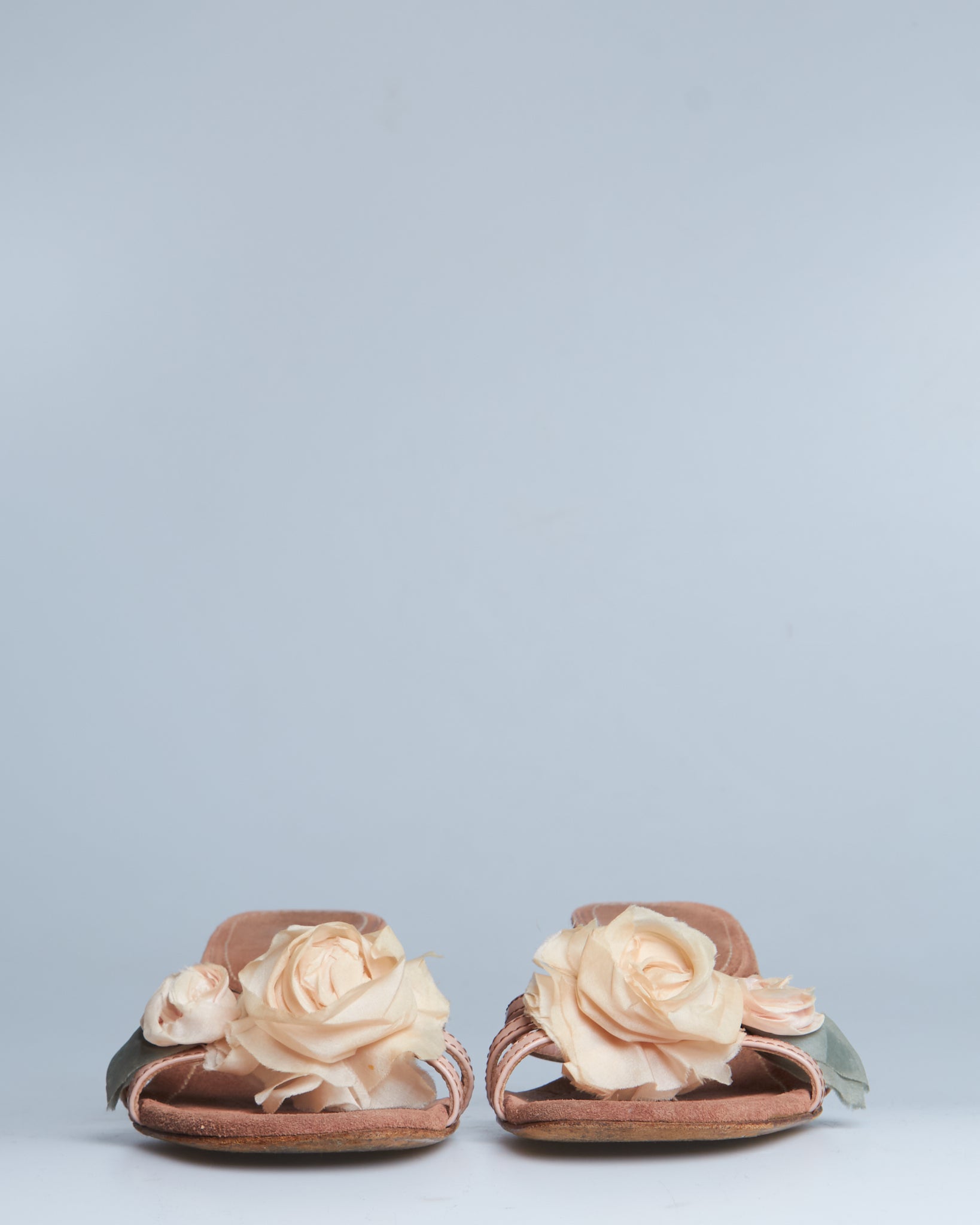 Miu Miu rose kitten heels
