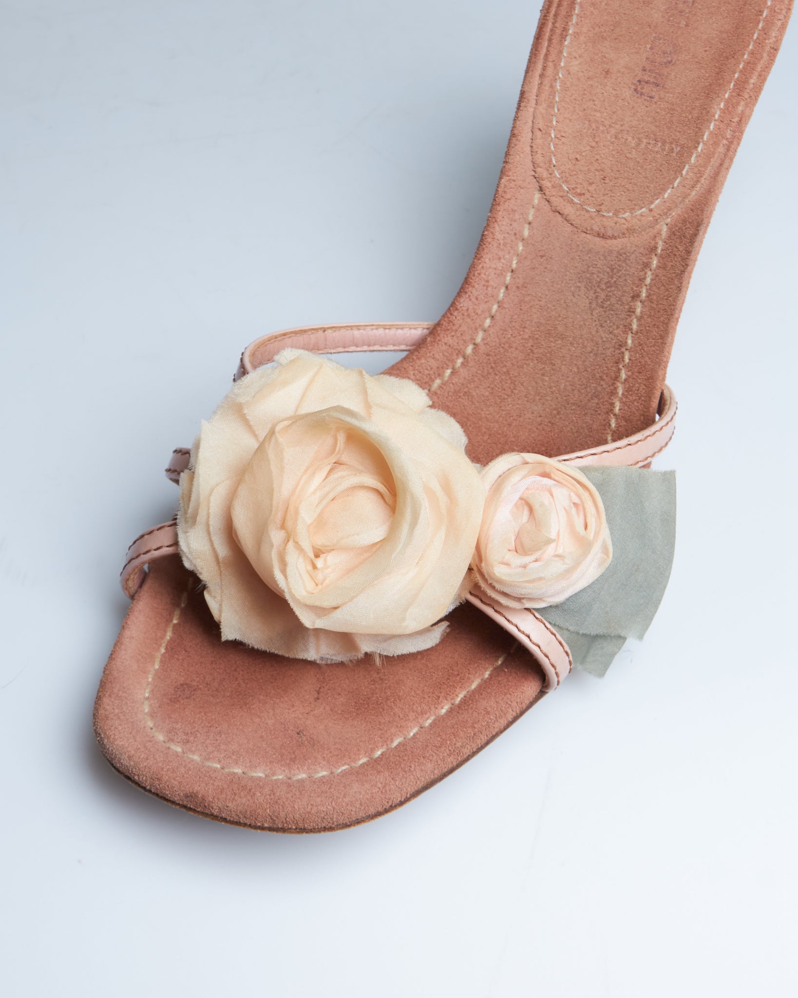 Miu Miu rose kitten heels