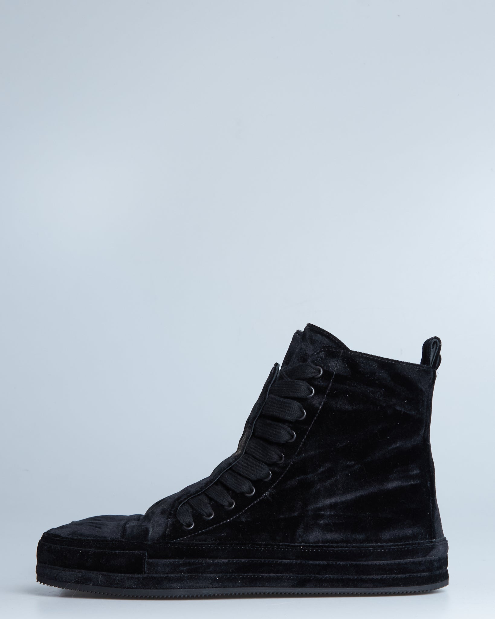 Ann Demeulemeester Raven high-top sneakers
