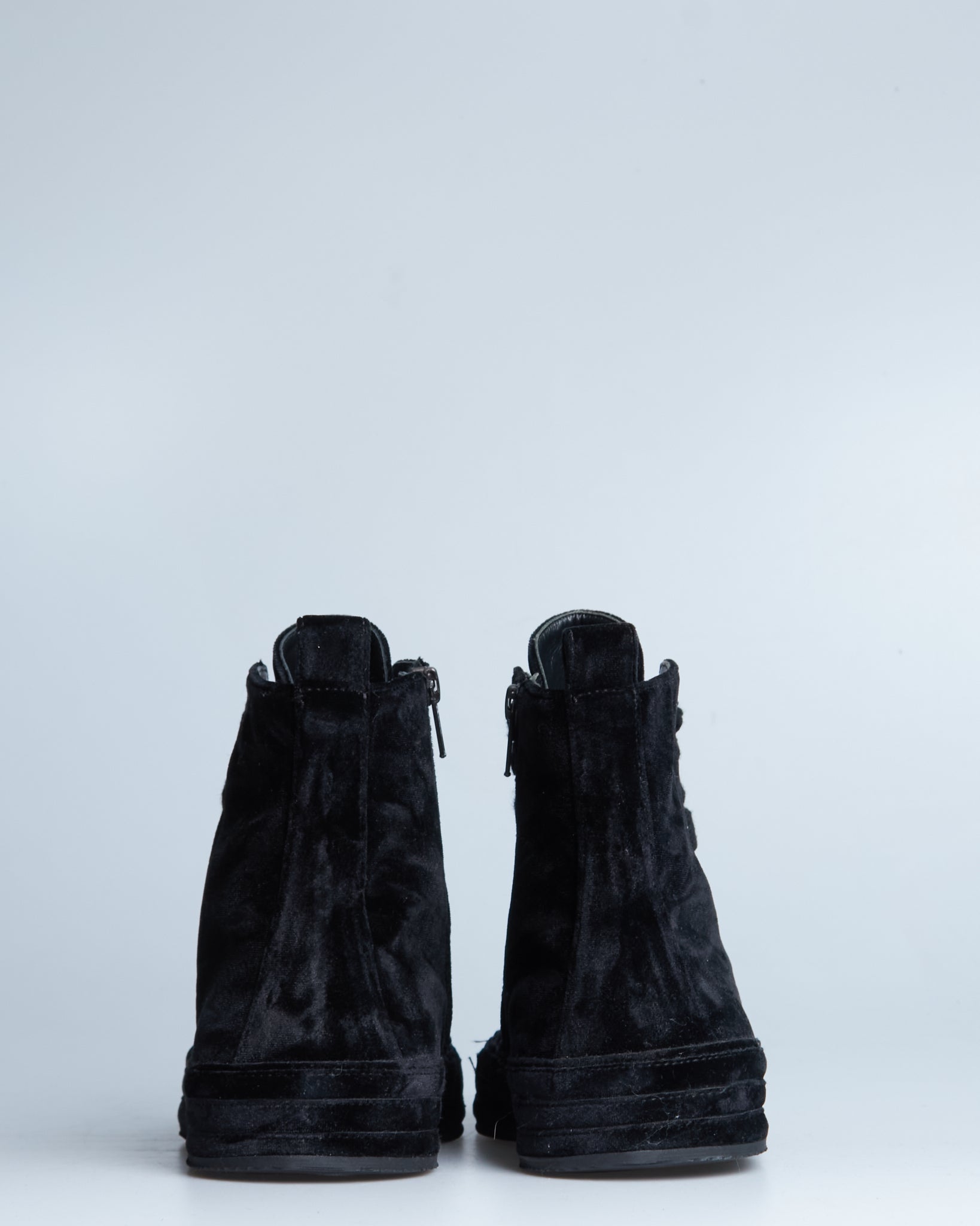 Ann Demeulemeester Raven high-top sneakers