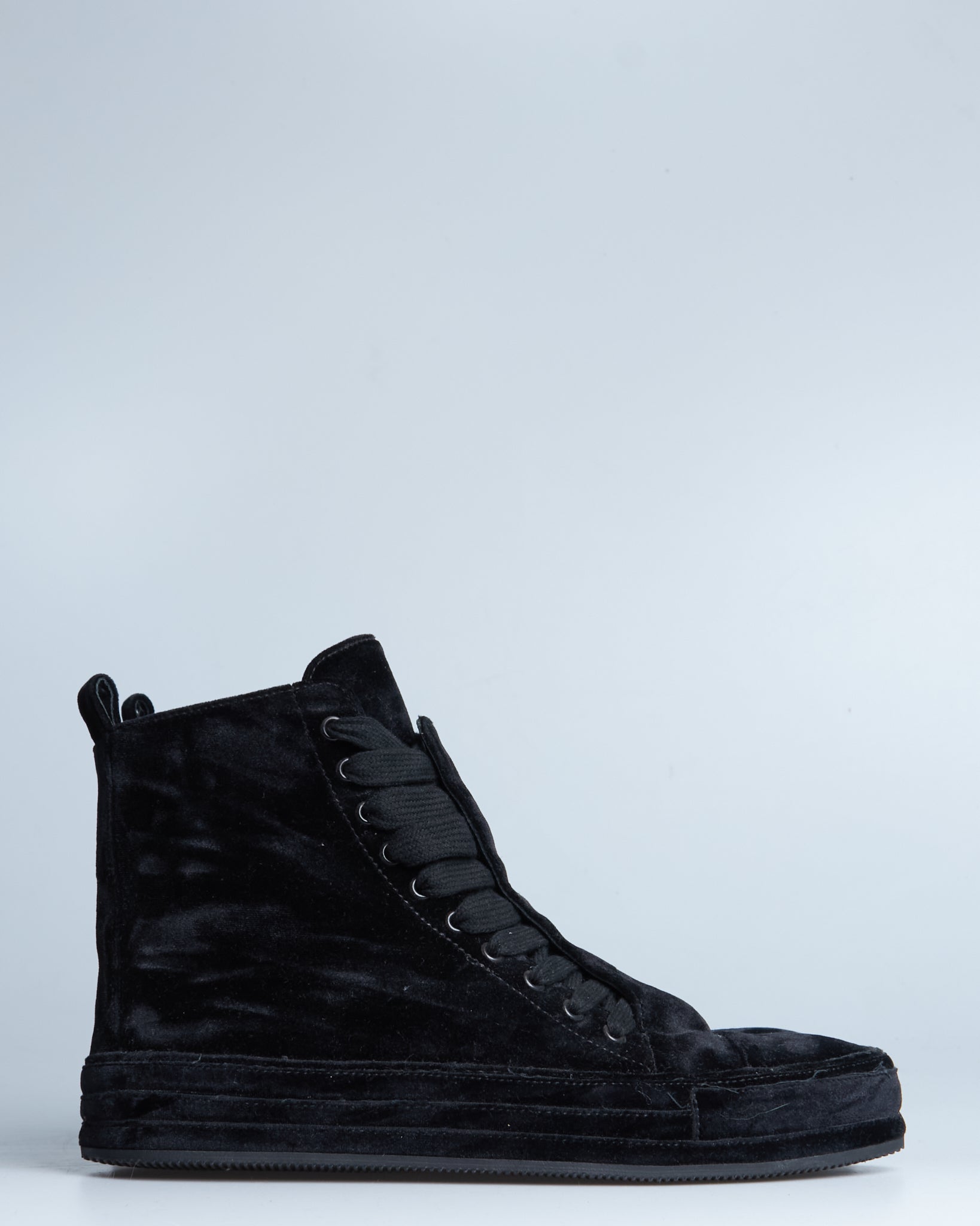 Ann Demeulemeester Raven high-top sneakers