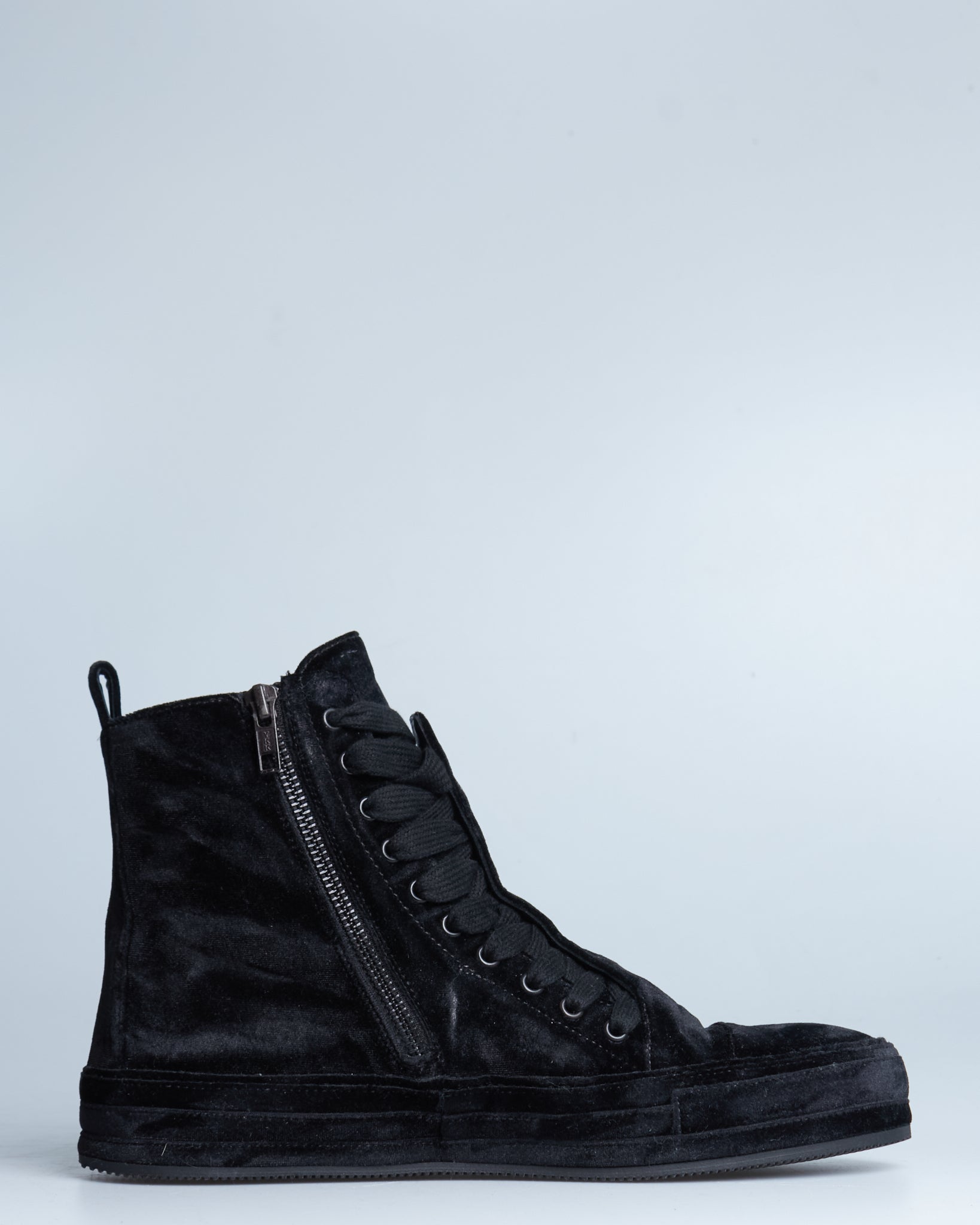 Ann Demeulemeester Raven high-top sneakers