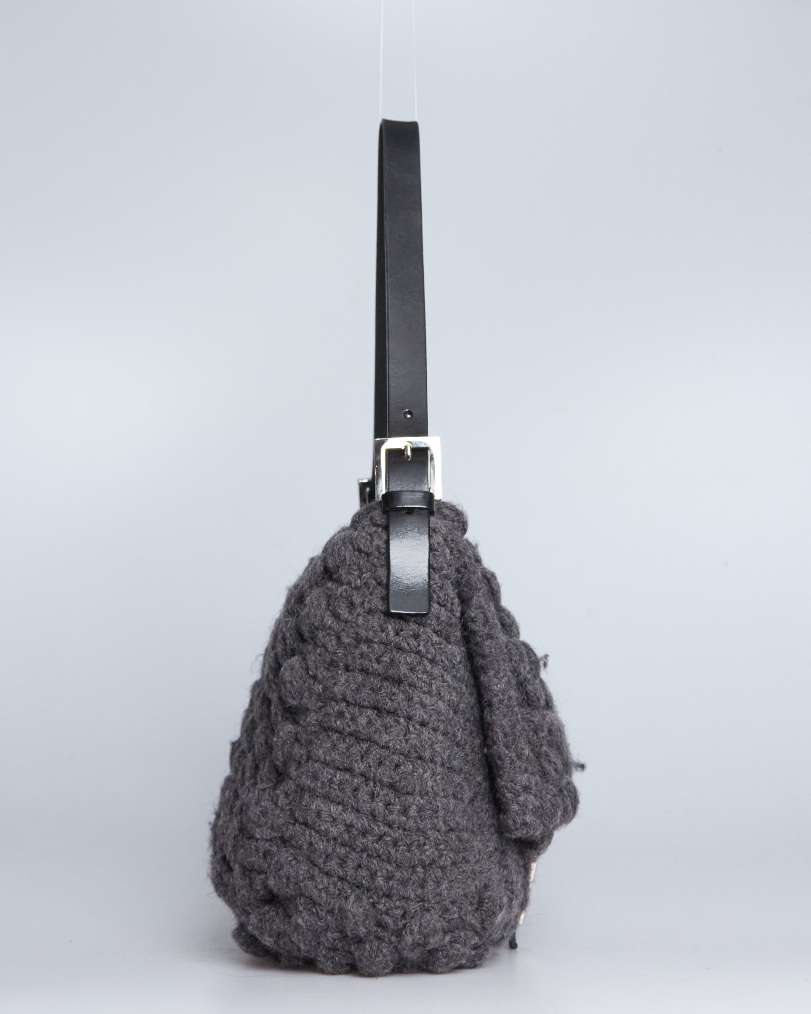 Fendi Crochet Wool Mamma Baguette