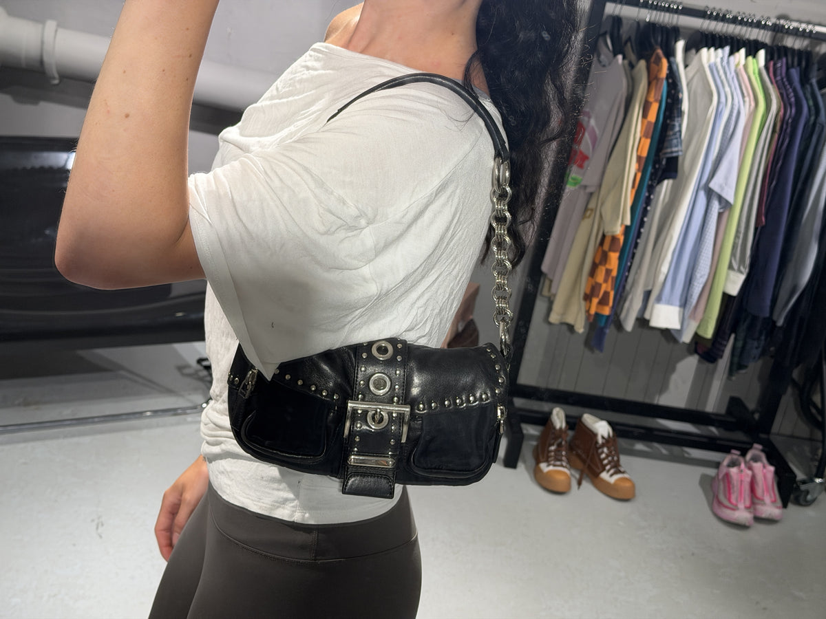 Prada Nappa Stud Bag