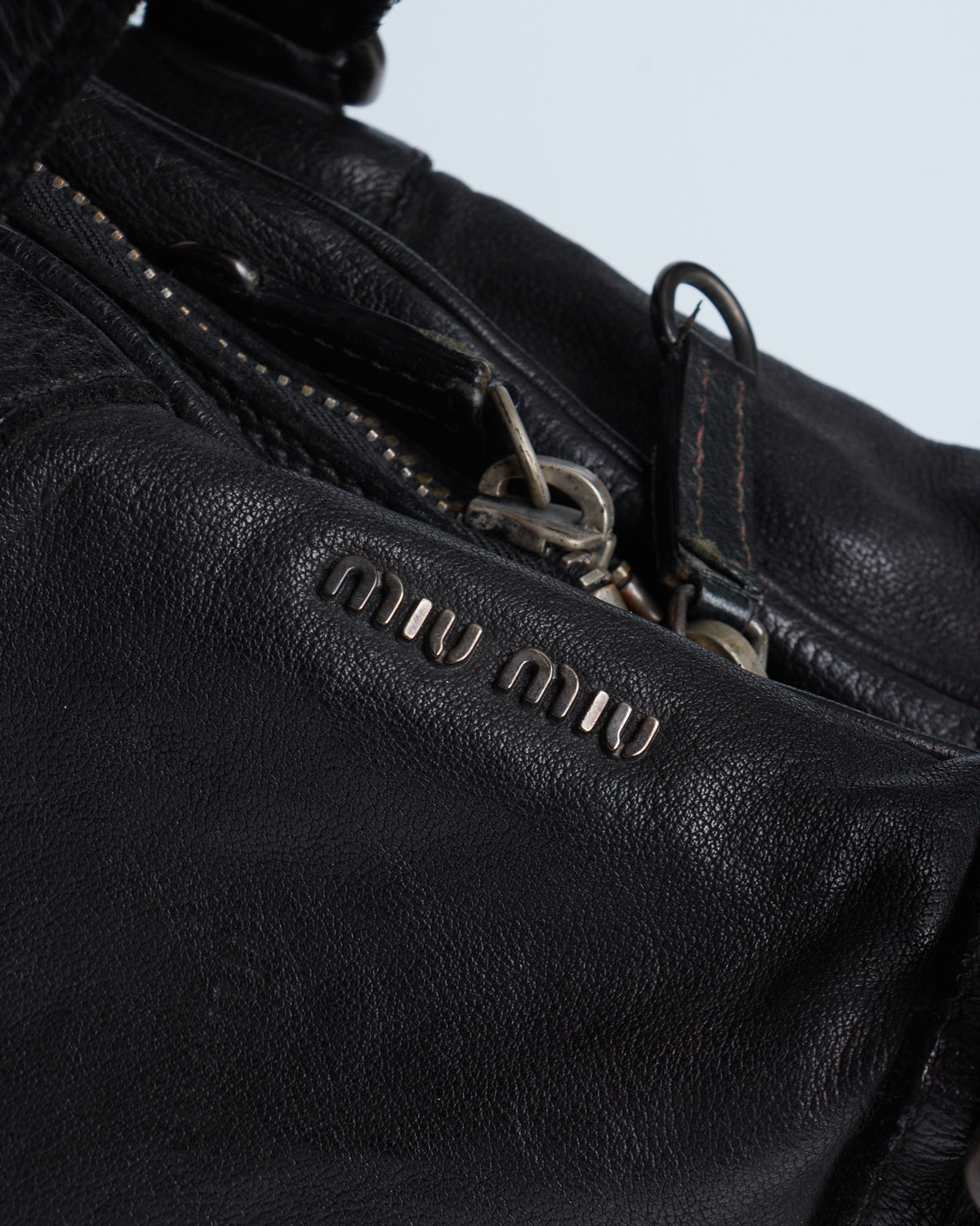 Miu Miu Flower Charm Shoulder Bag