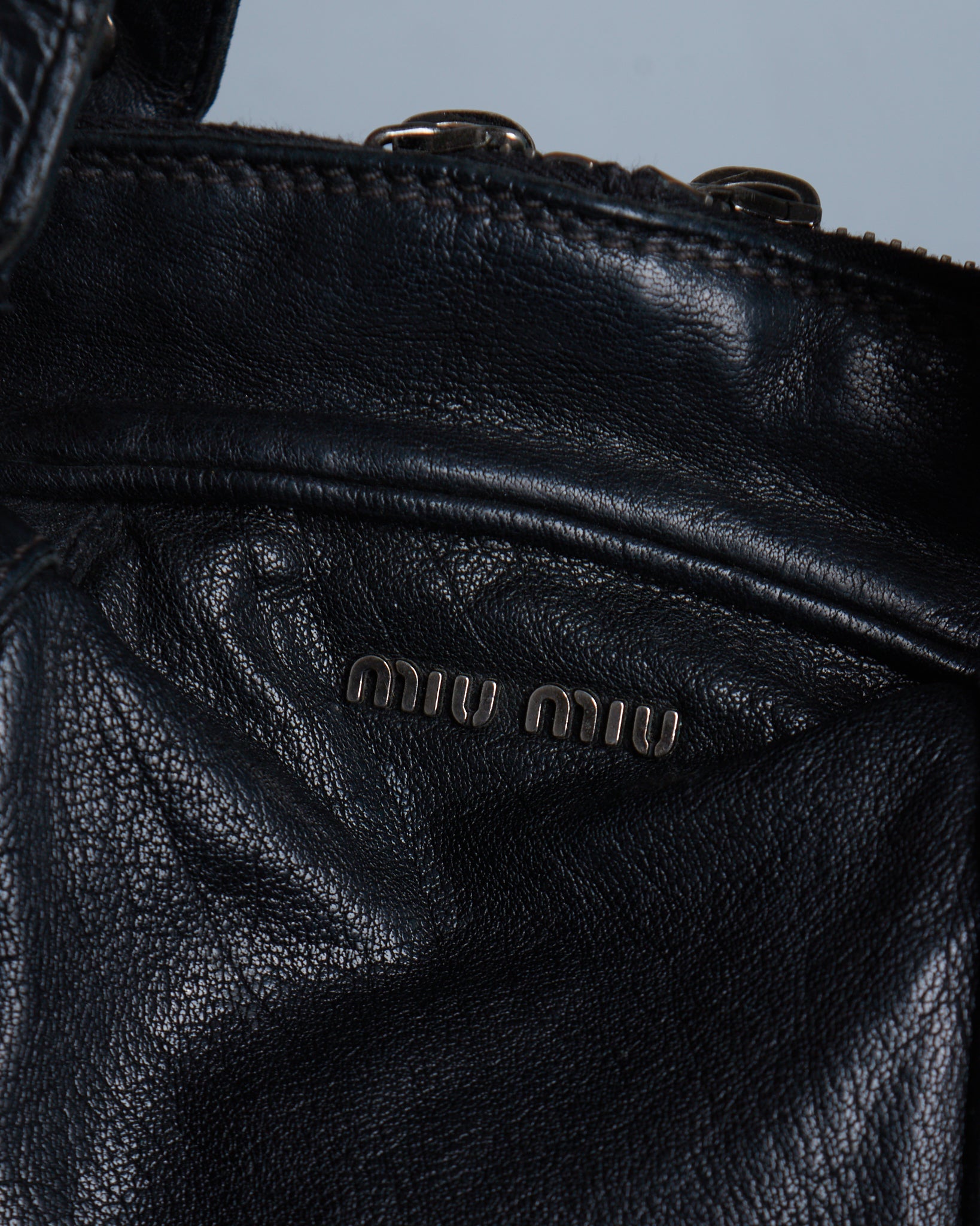 Miu Miu Flower Charm Shoulder Bag