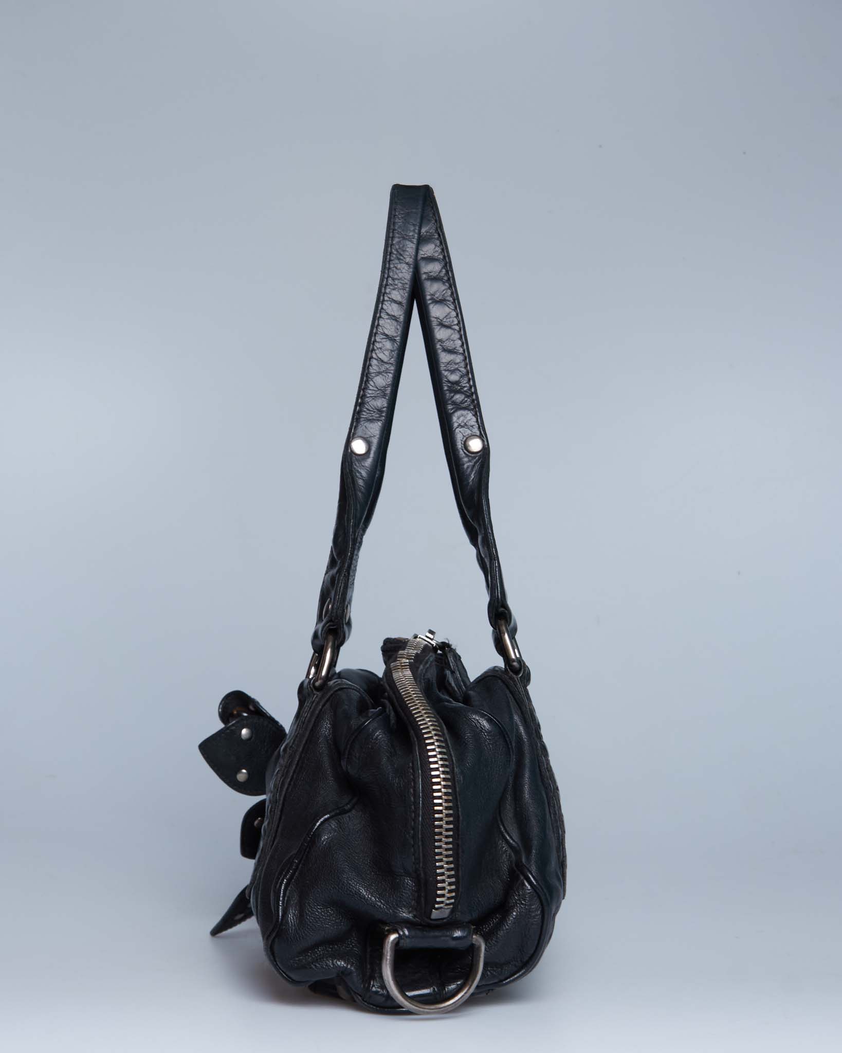 Miu Miu Flower Charm Shoulder Bag