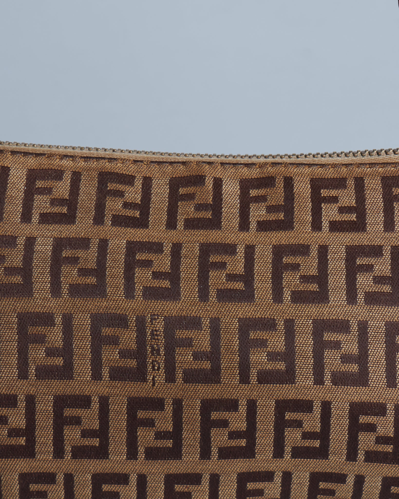 Fendi Zucca Handle Bag